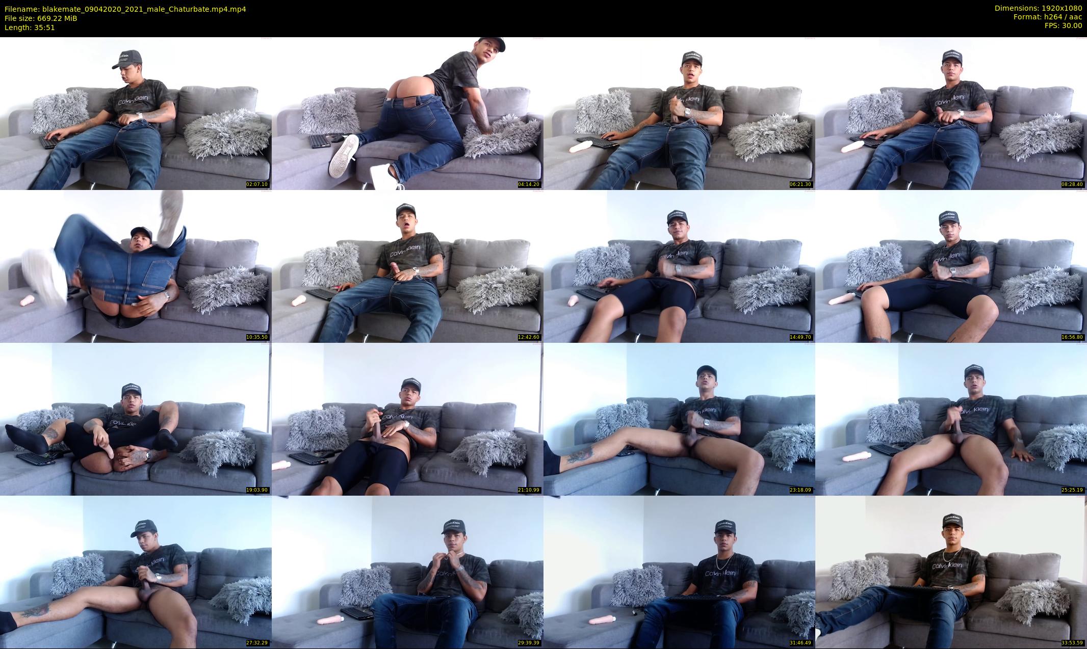 blakemate — 36 minute Chaturbate male cam show recording, 1080p, Apr 9, 2020