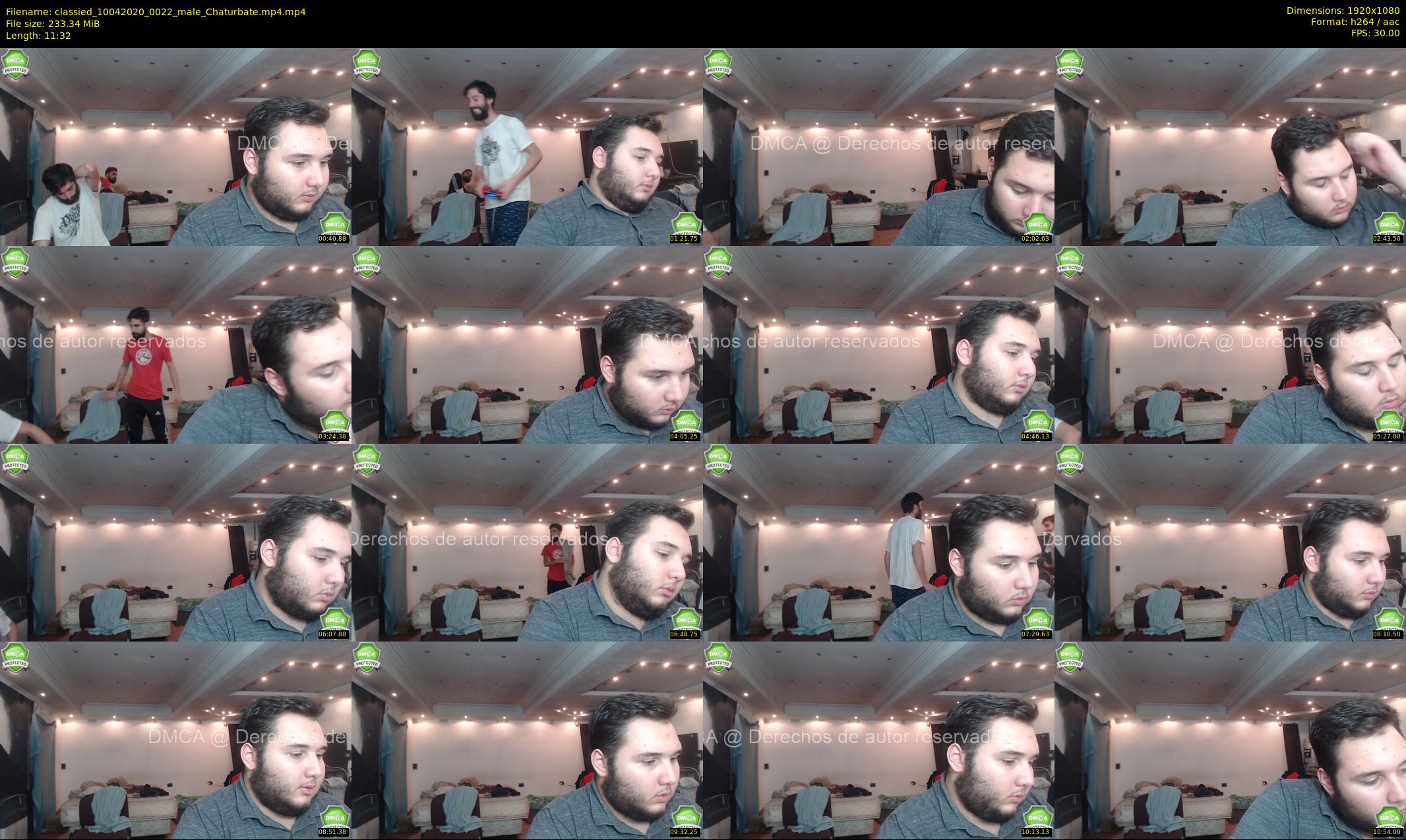 classied — 12 minute Chaturbate male cam show recording, 1080p, Apr 10, 2020