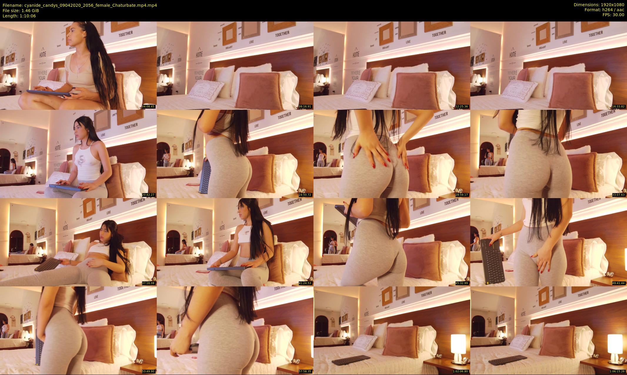 cyanide_candys — 71 minute Chaturbate female cam show recording, 1080p, Apr 9, 2020