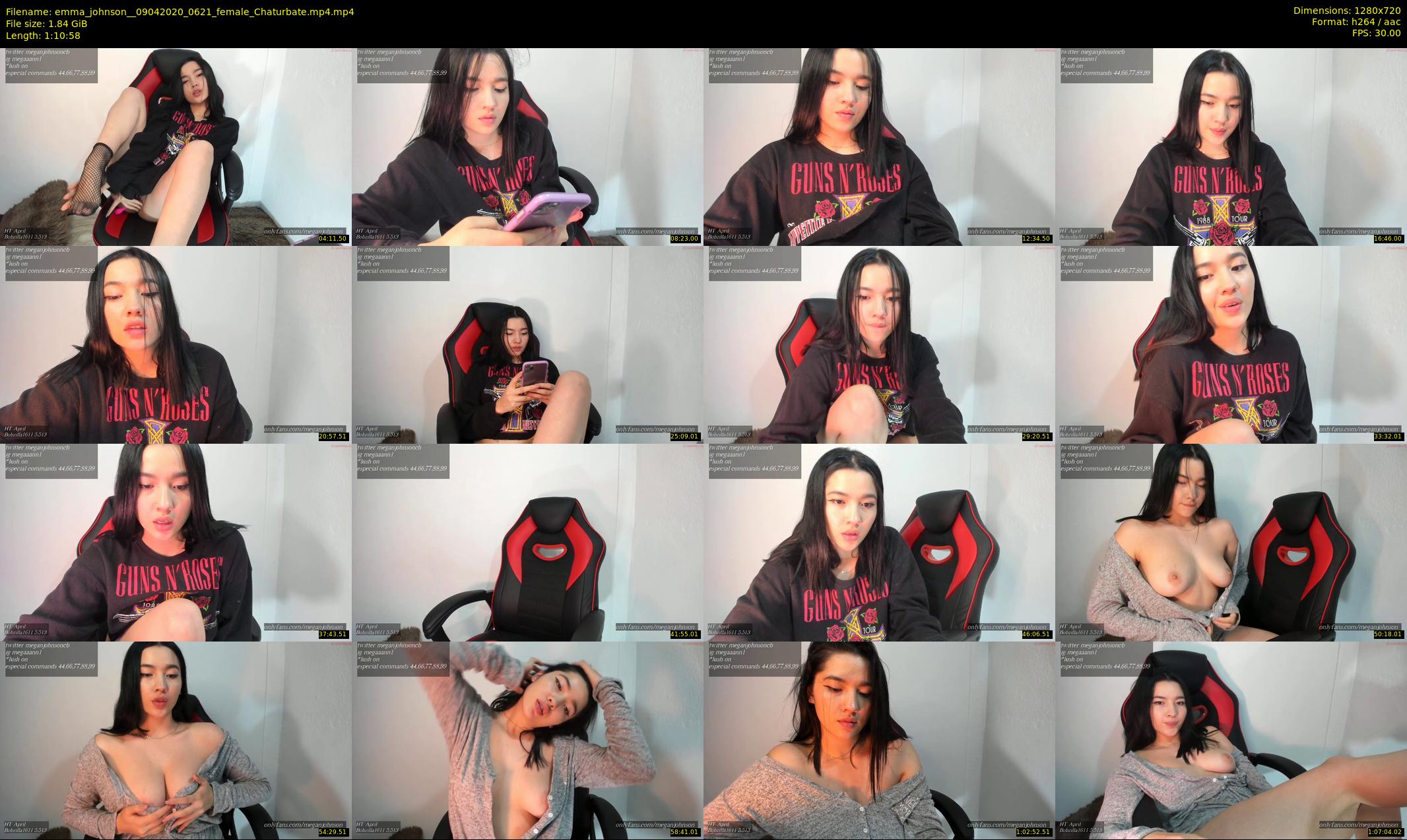 emma_johnson_ — 71 minute Chaturbate female cam show recording, 720p, Apr 9, 2020