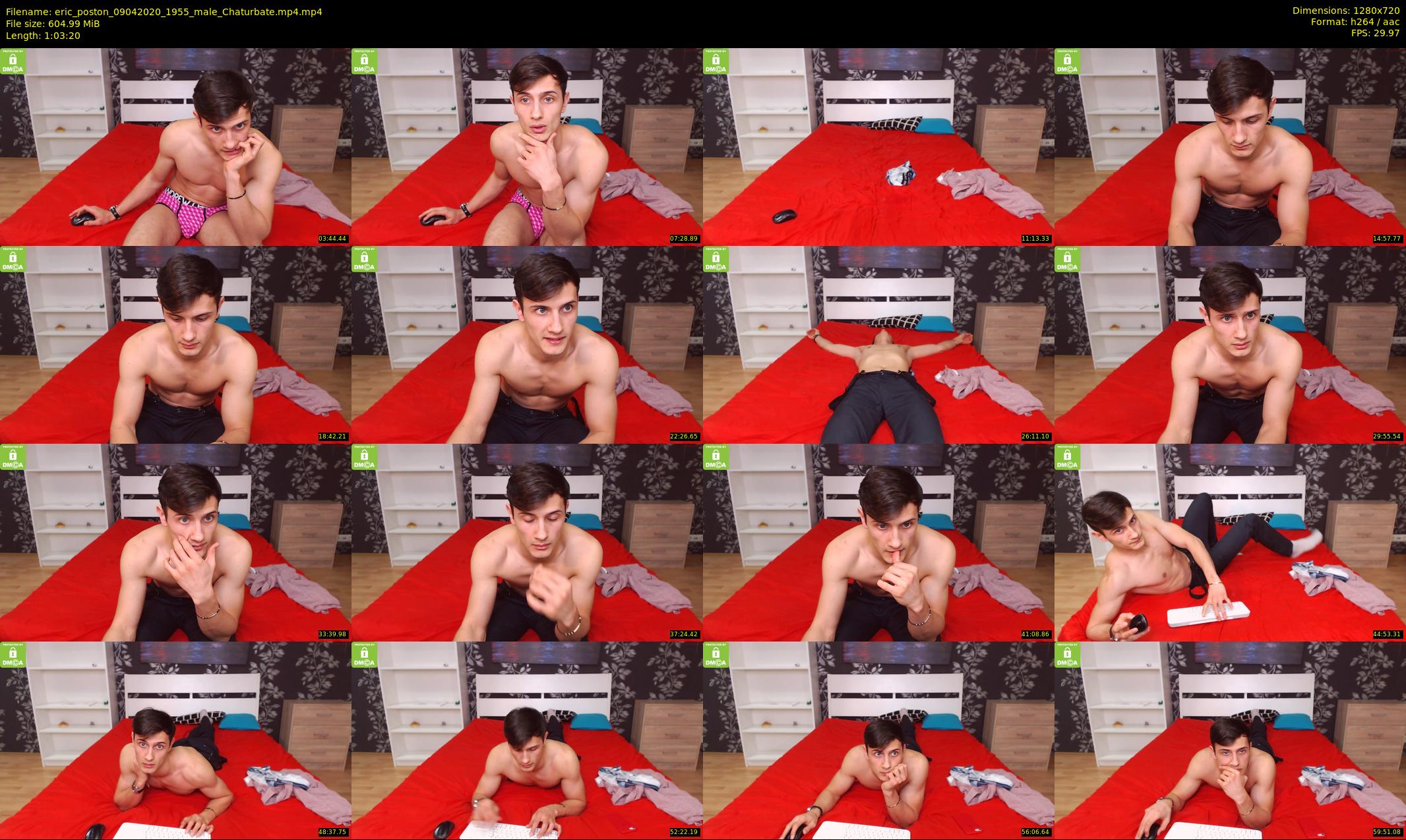 eric_poston — 64 minute Chaturbate male cam show recording, 720p, Apr 9, 2020