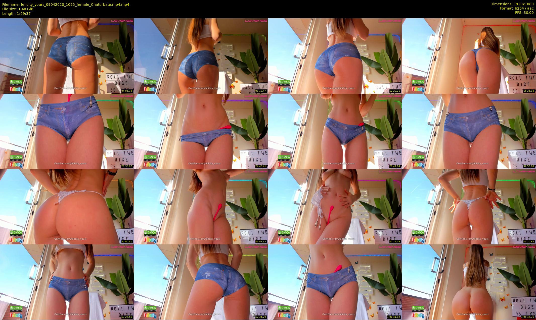 felicity_yours — 70 minute Chaturbate female cam show recording, 1080p, Apr 9, 2020