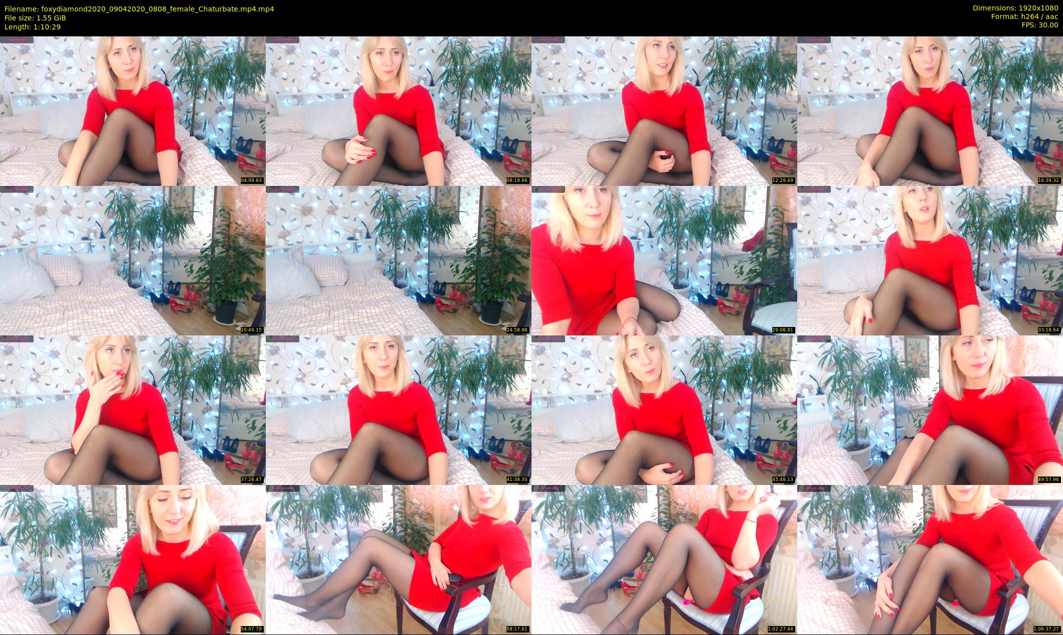 foxydiamond2020 — 71 minute Chaturbate female cam show recording, 1080p, Apr 9, 2020