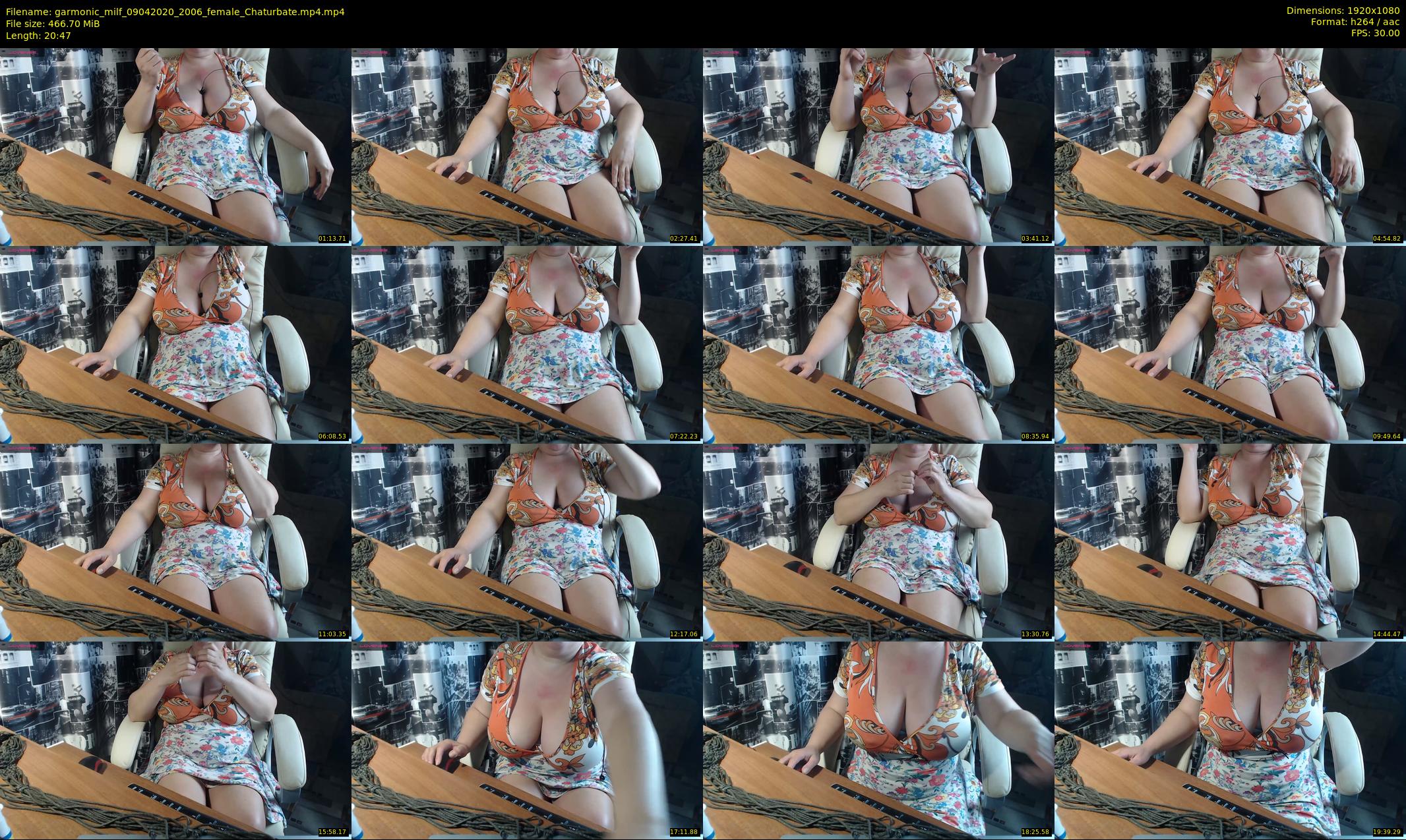 garmonic_milf — 21 minute Chaturbate female cam show recording, 1080p, Apr 9, 2020