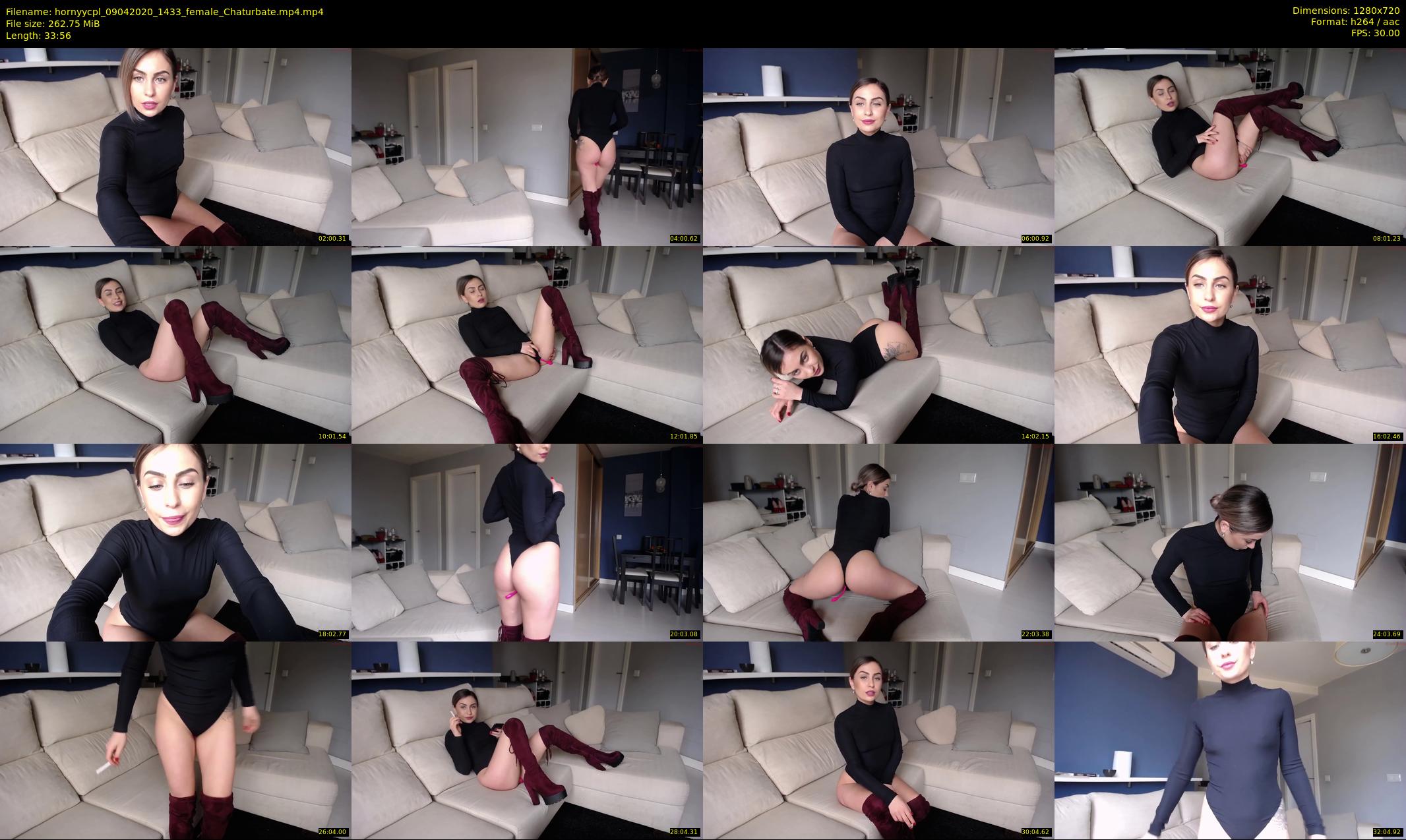 hornyycpl — 34 minute Chaturbate couple cam show recording, 720p, Apr 9, 2020