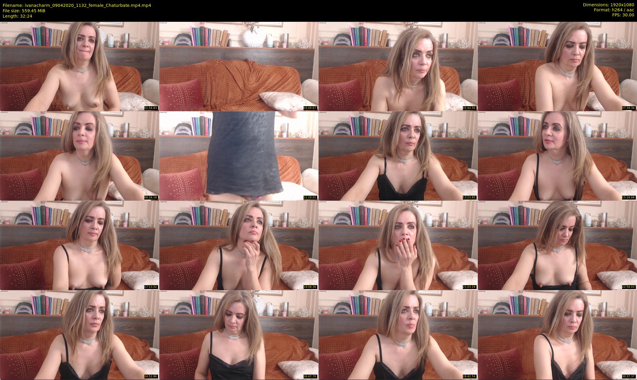 ivanacharm — 33 minute Chaturbate female cam show recording, 1080p, Apr 9, 2020
