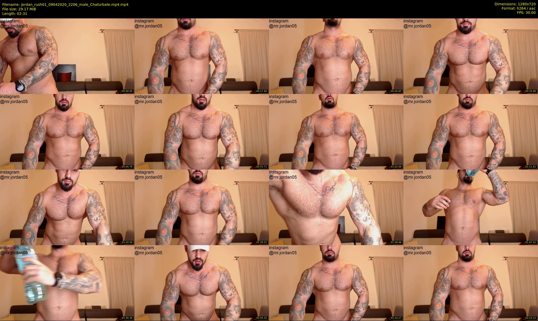 jordan_rush01 — 3 minute Chaturbate male cam show recording, 720p, Apr 9, 2020