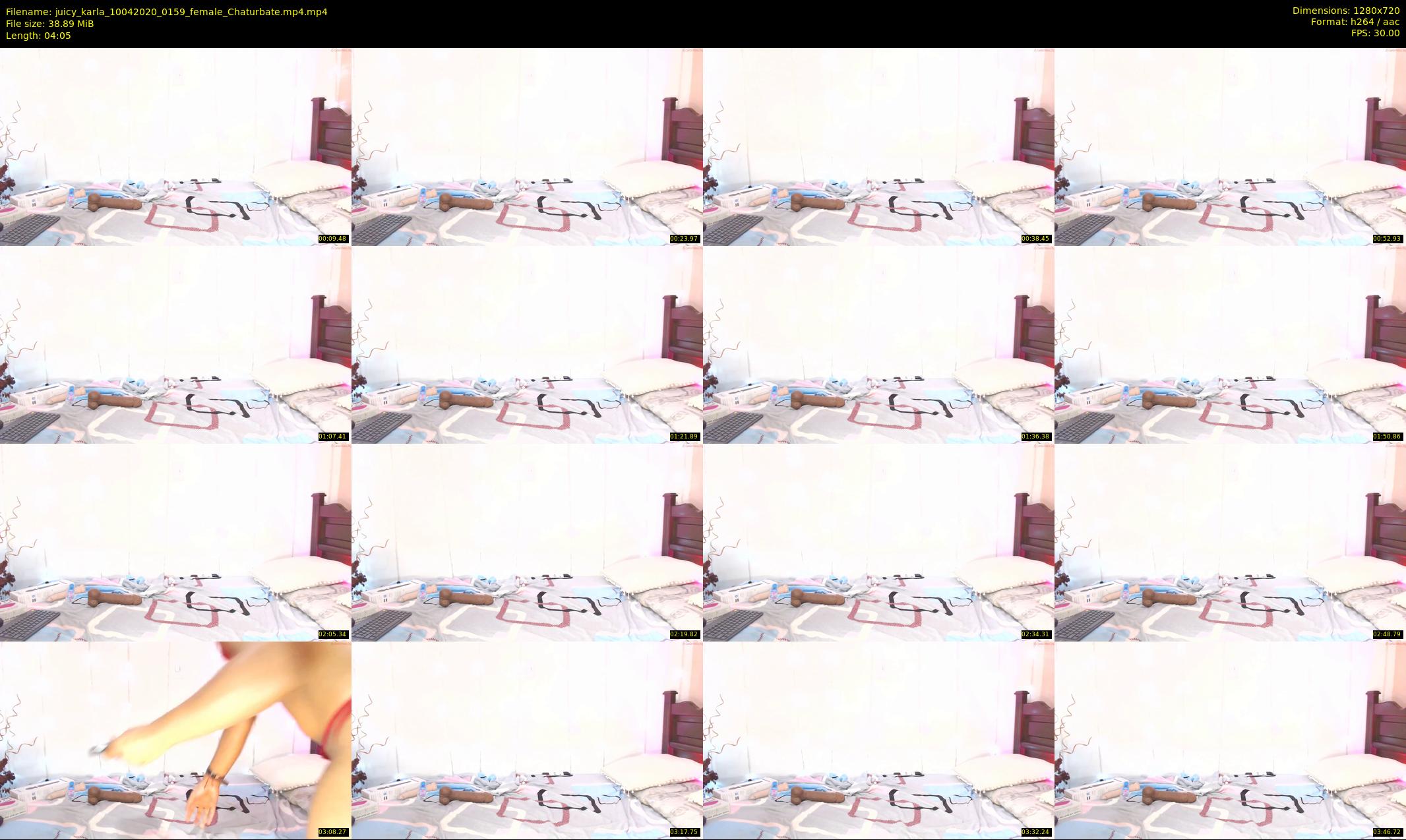 juicy_karla — 5 minute Chaturbate female cam show recording, 720p, Apr 10, 2020