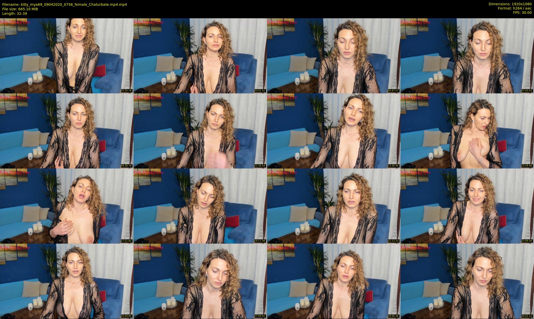 kitty_mya69 — 33 minute Chaturbate female cam show recording, 1080p, Apr 9, 2020