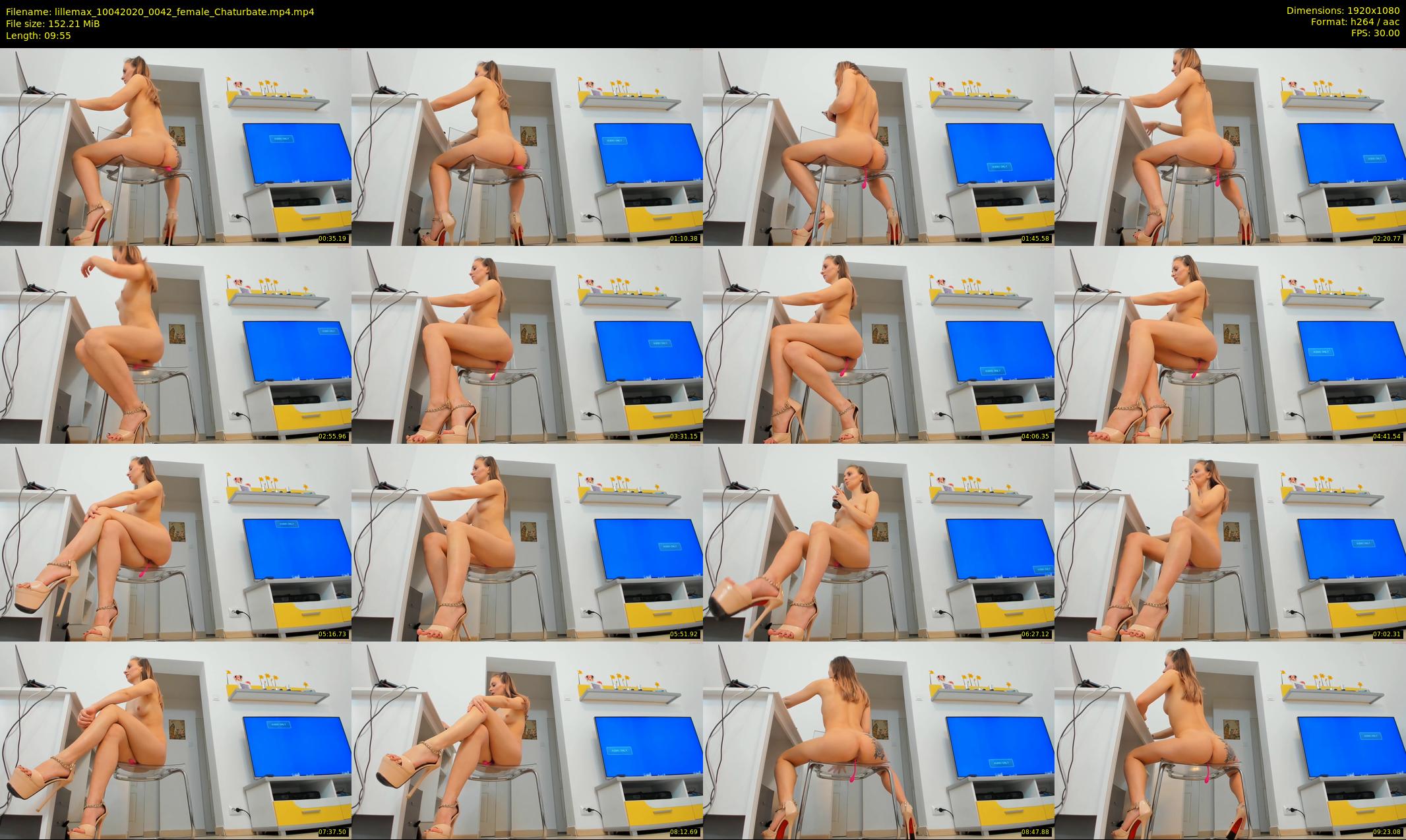 lillemax — 10 minute Chaturbate female cam show recording, 1080p, Apr 10, 2020