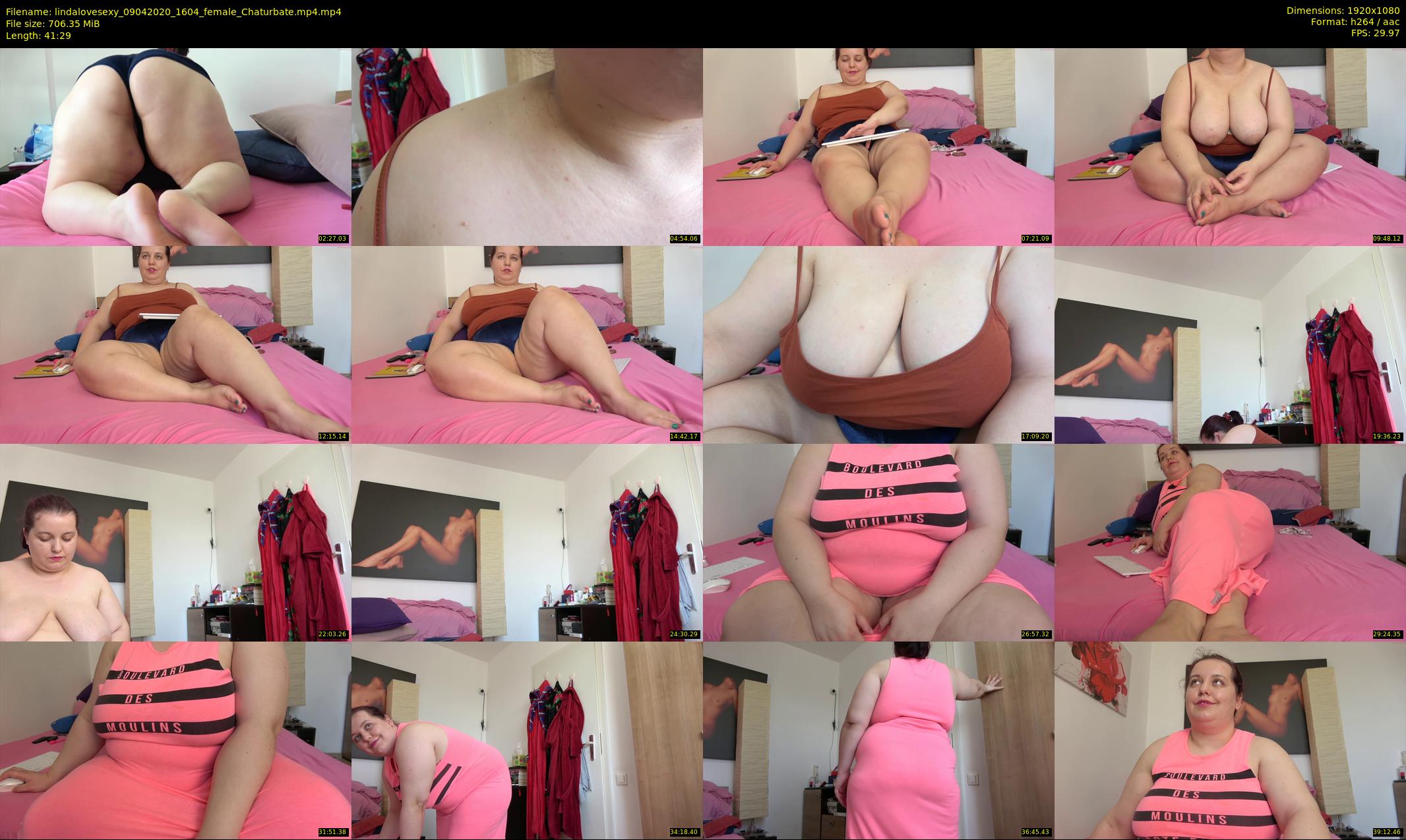 lindalovesexy — 42 minute Chaturbate female cam show recording, 1080p, Apr 9, 2020