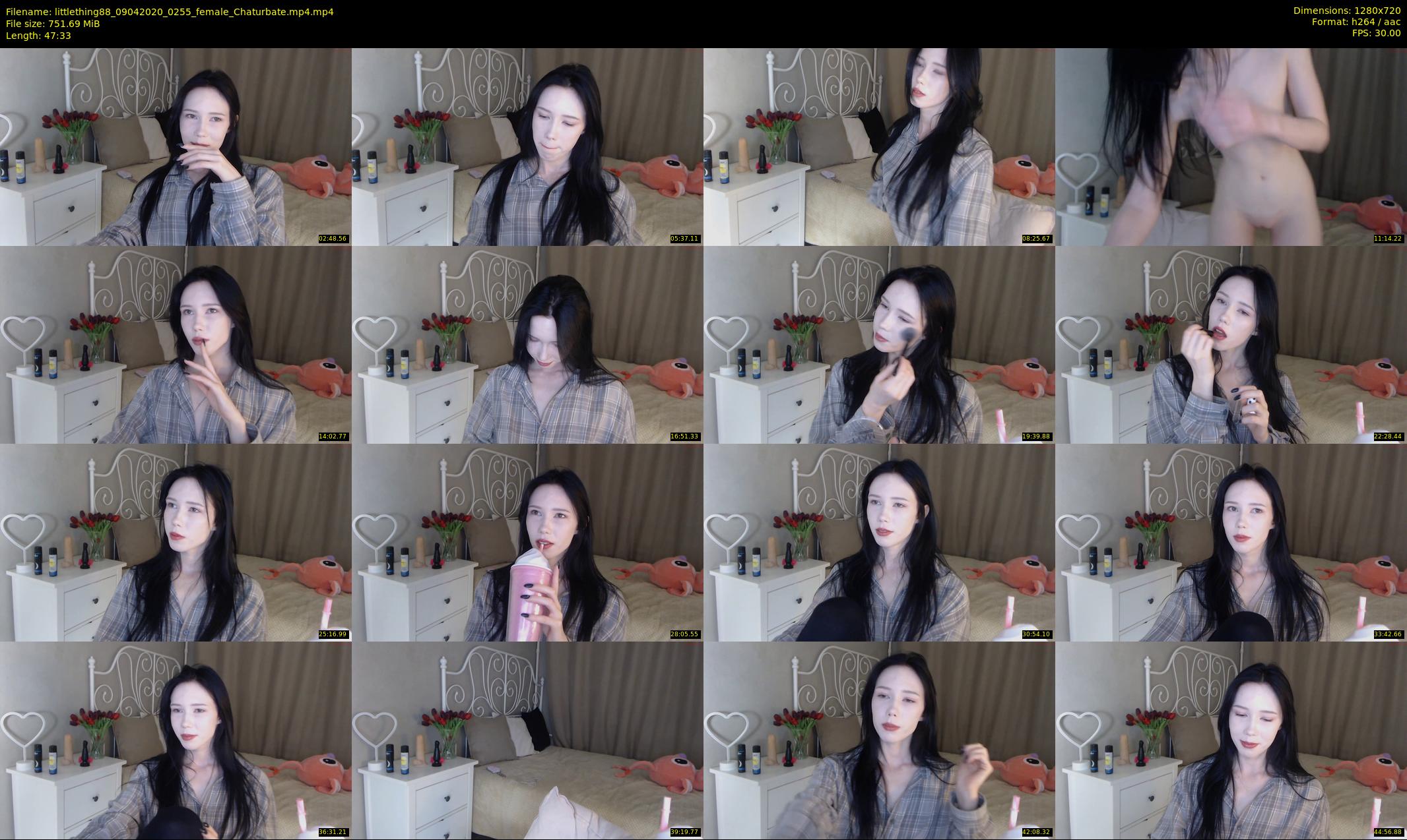littlething88 — 48 minute Chaturbate female cam show recording, 720p, Apr 9, 2020