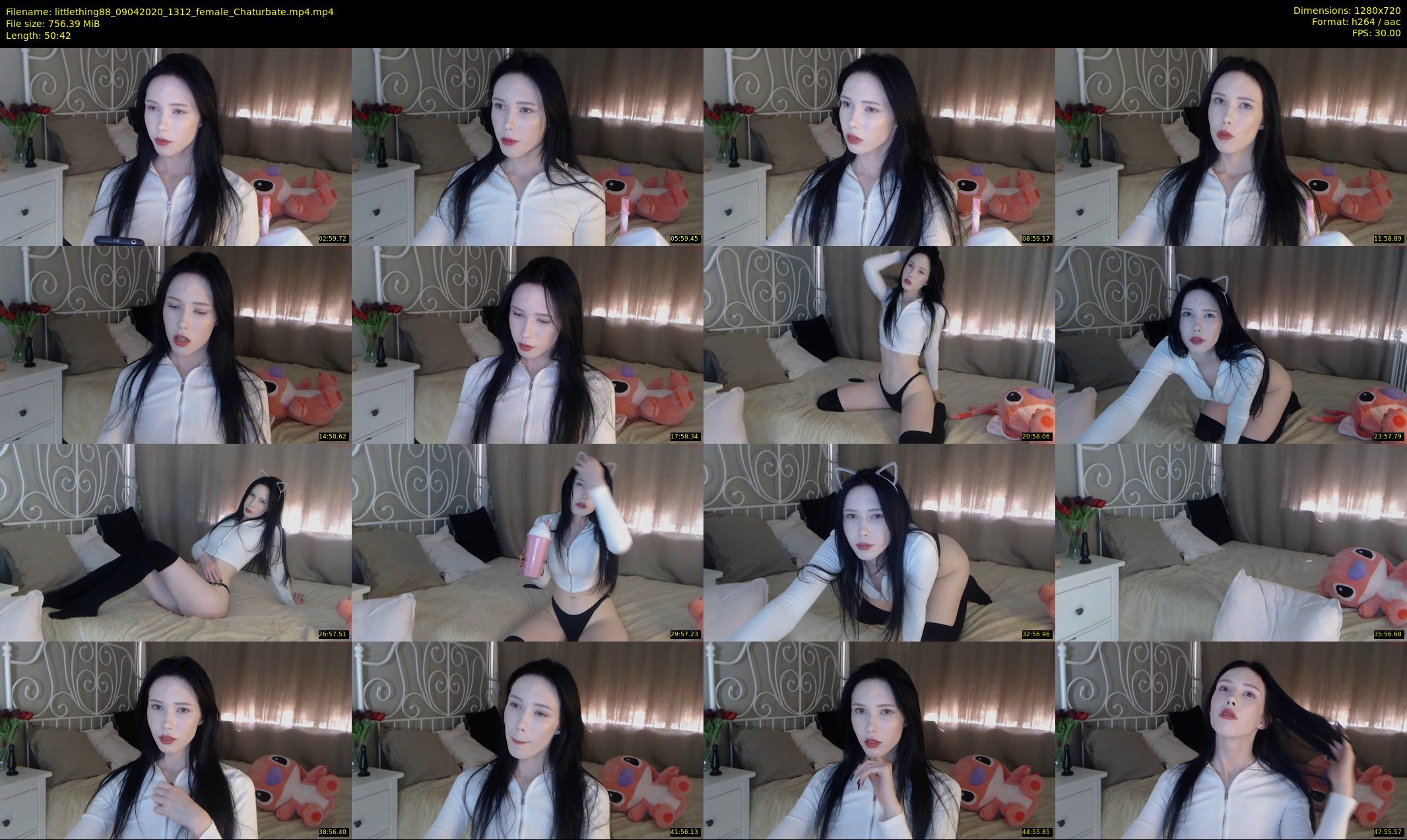 littlething88 — 51 minute Chaturbate female cam show recording, 720p, Apr 9, 2020