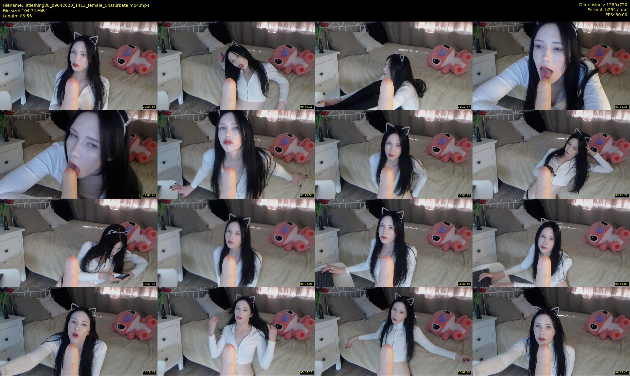 littlething88 — 7 minute Chaturbate female cam show recording, 720p, Apr 9, 2020
