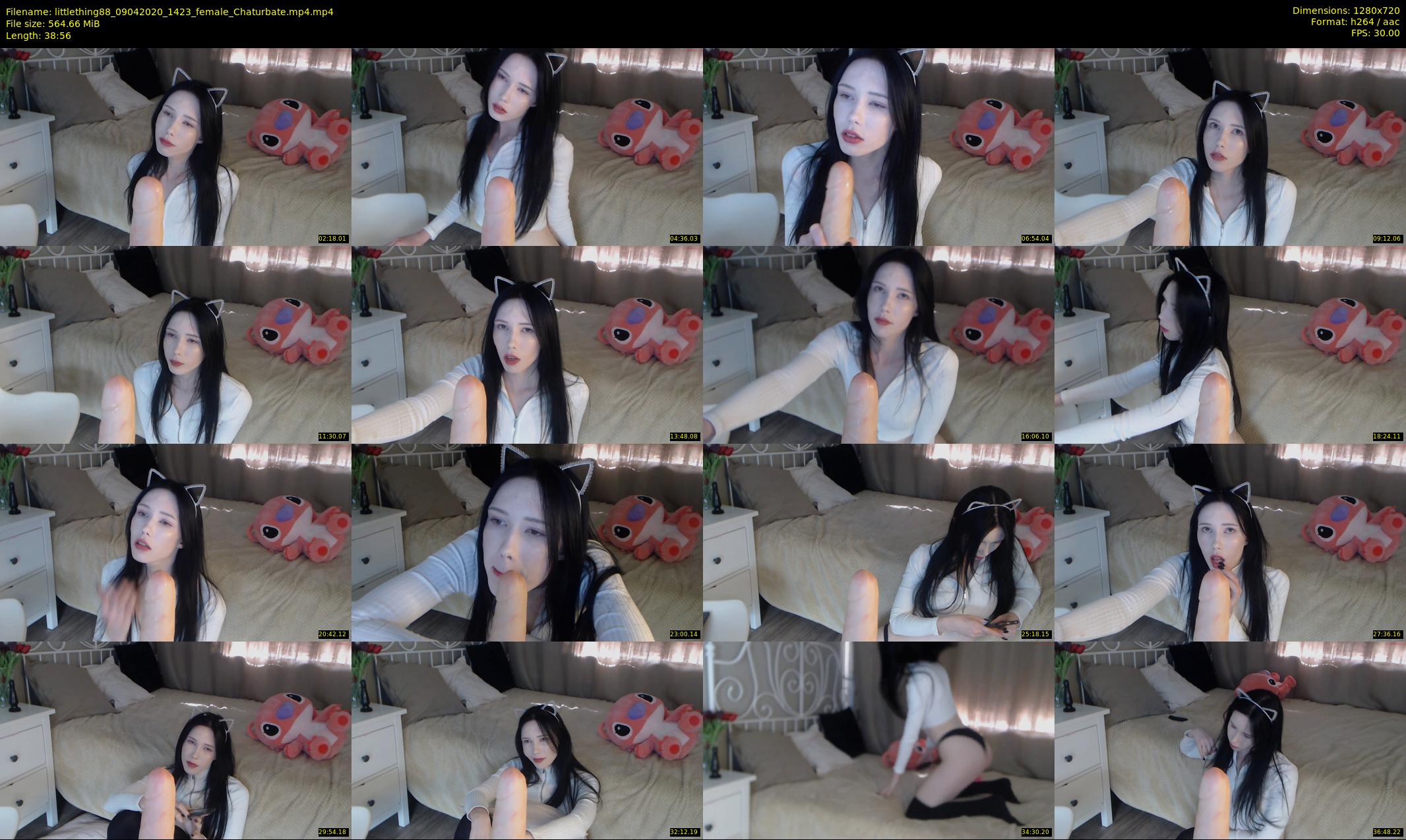 littlething88 — 39 minute Chaturbate female cam show recording, 720p, Apr 9, 2020