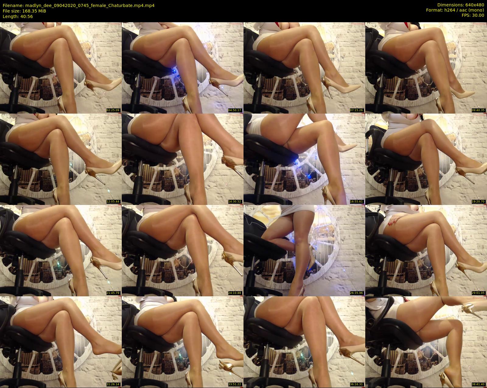 madlyn_dee — 41 minute Chaturbate female cam show recording, 480p, Apr 9, 2020