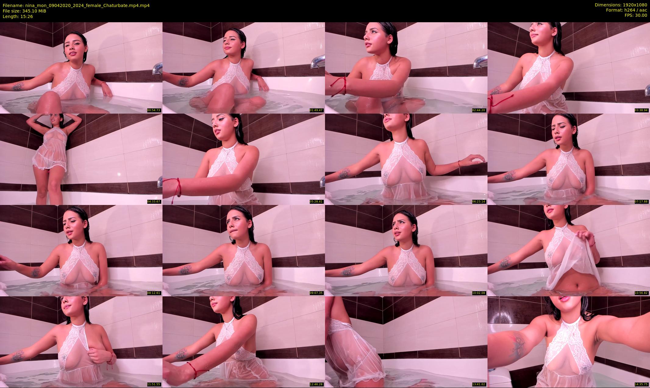 nina_mon — 16 minute Chaturbate female cam show recording, 1080p, Apr 9, 2020
