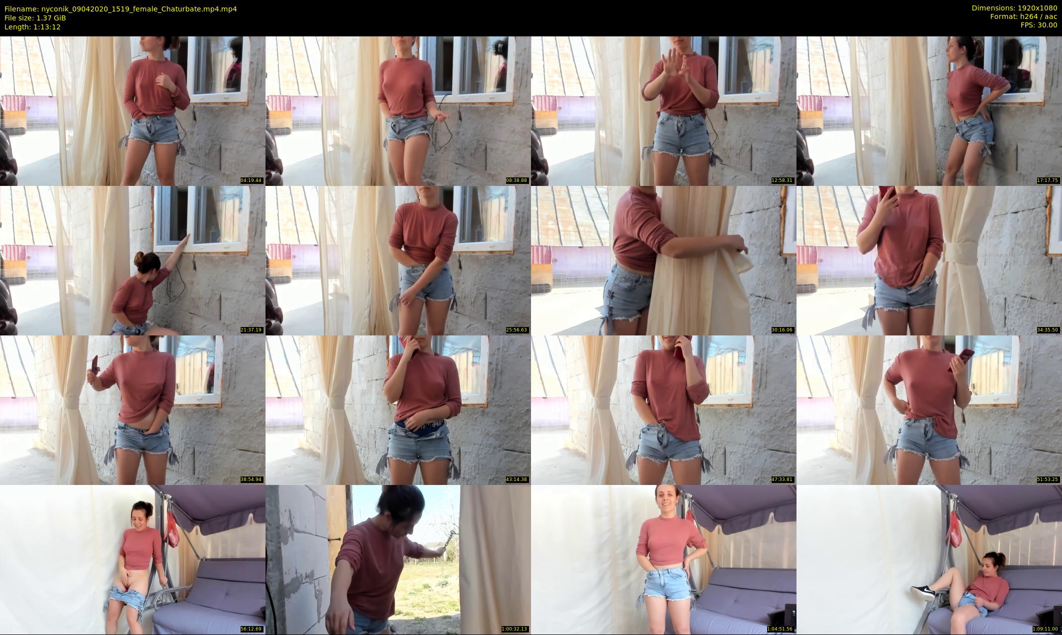 nyconik — 74 minute Chaturbate female cam show recording, 1080p, Apr 9, 2020