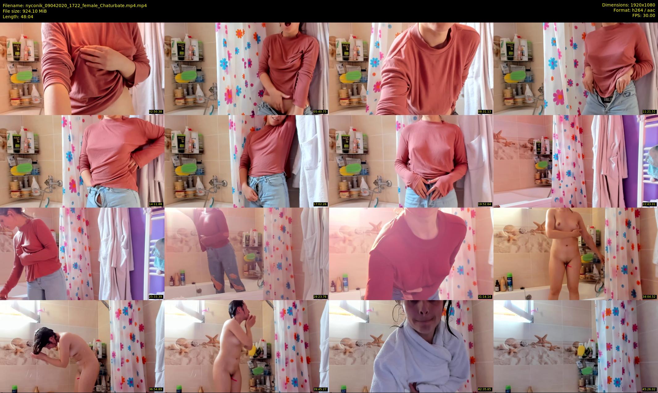 nyconik — 49 minute Chaturbate female cam show recording, 1080p, Apr 9, 2020