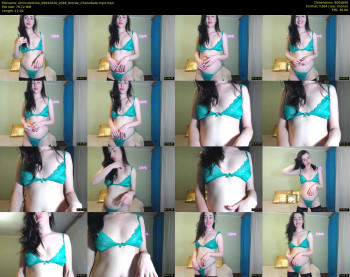 ohnicoleshine — 12 minute Chaturbate female cam show recording, 480p, Apr 9, 2020