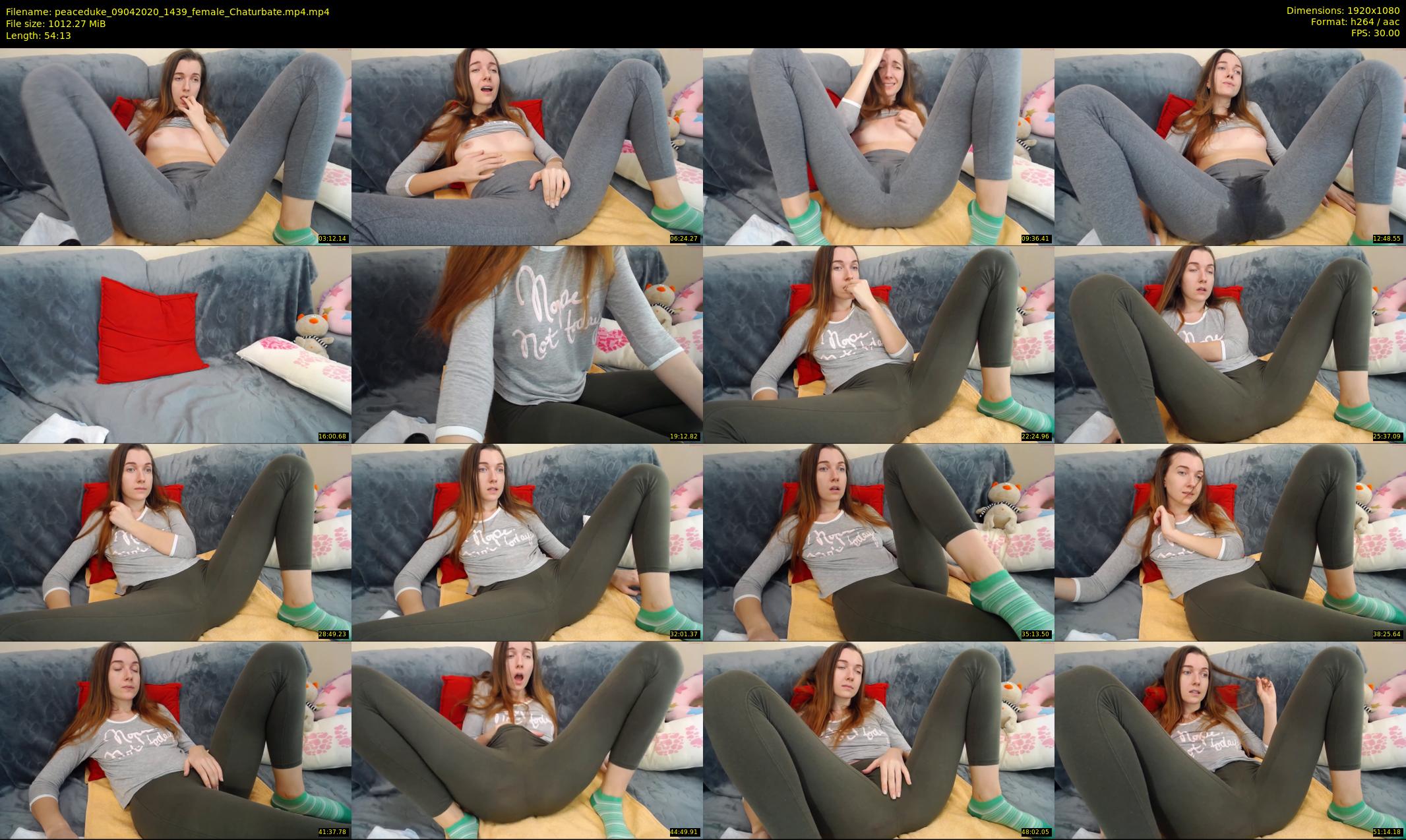 peaceduke — 55 minute Chaturbate female cam show recording, 1080p, Apr 9, 2020