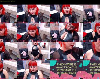 pyrowayne — 44 minute Chaturbate female cam show recording, 720p, Apr 10, 2020