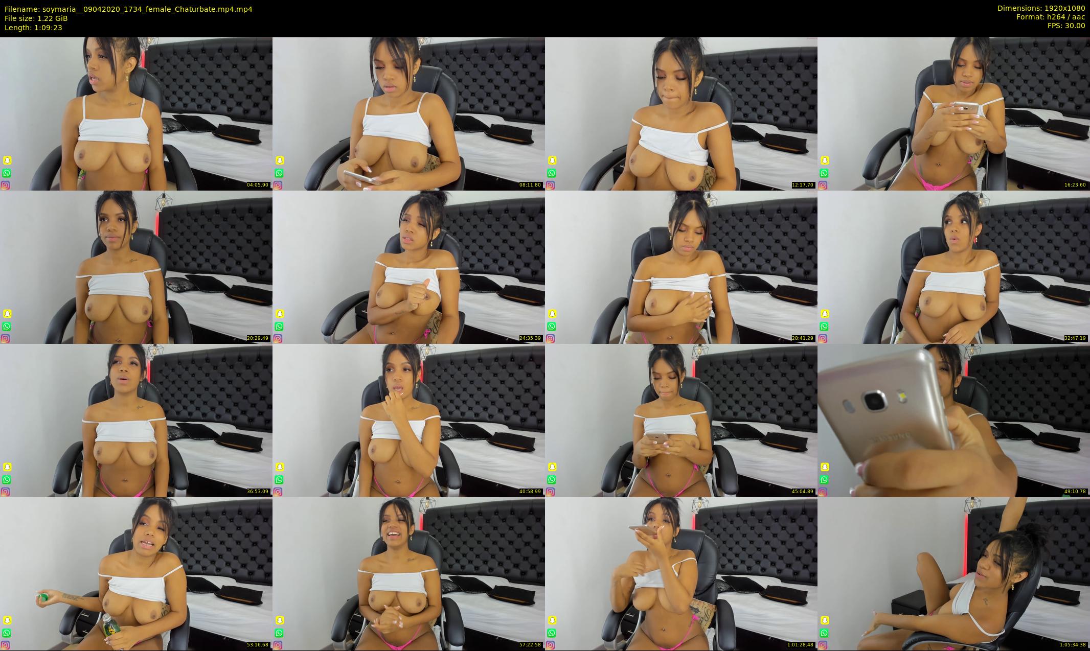 soymaria_ — 70 minute Chaturbate female cam show recording, 1080p, Apr 9, 2020