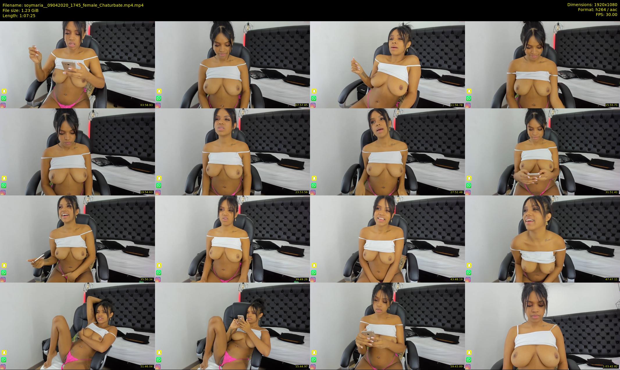 soymaria_ — 68 minute Chaturbate female cam show recording, 1080p, Apr 9, 2020