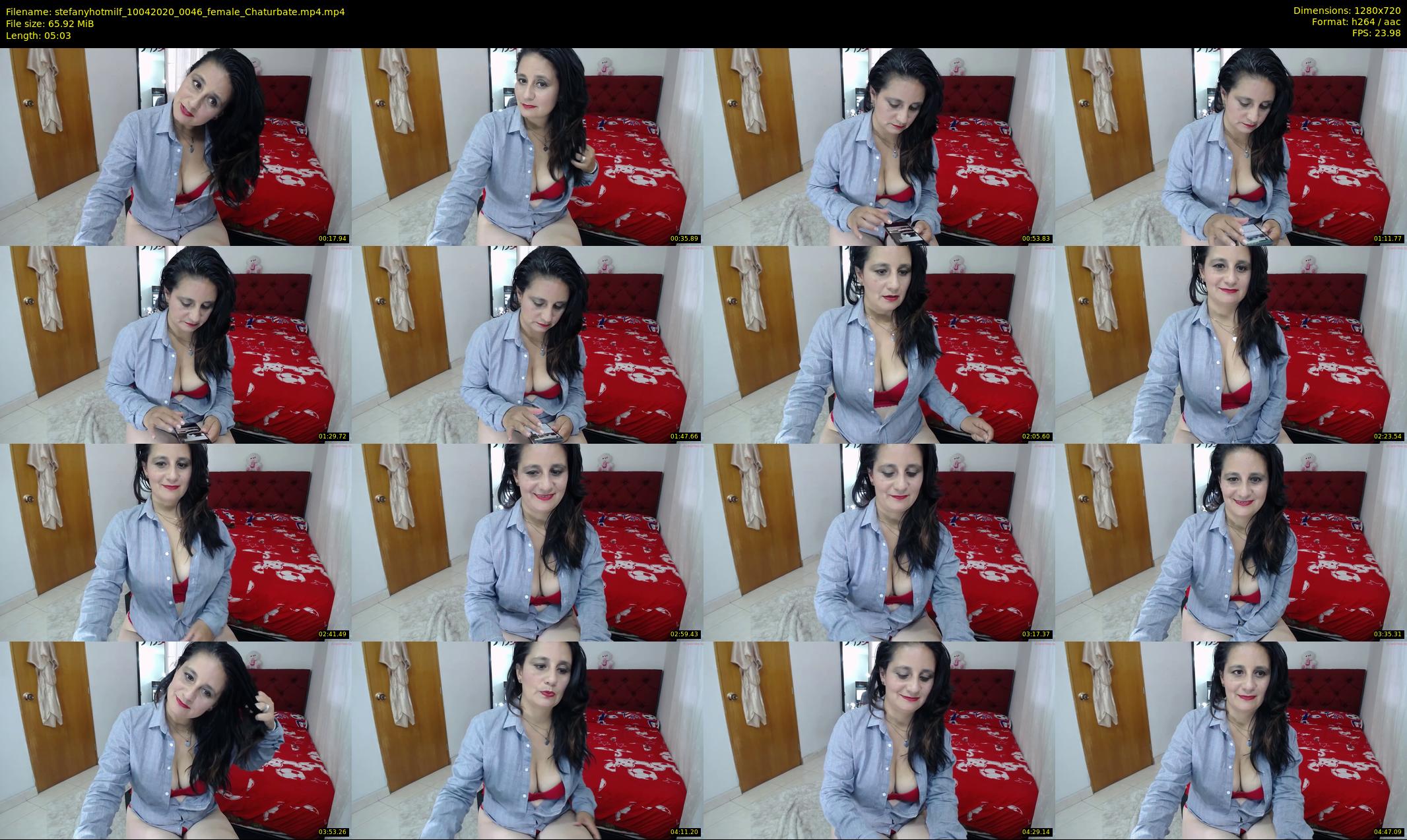 stefanyhotmilf — 6 minute Chaturbate female cam show recording, 720p, Apr 10, 2020