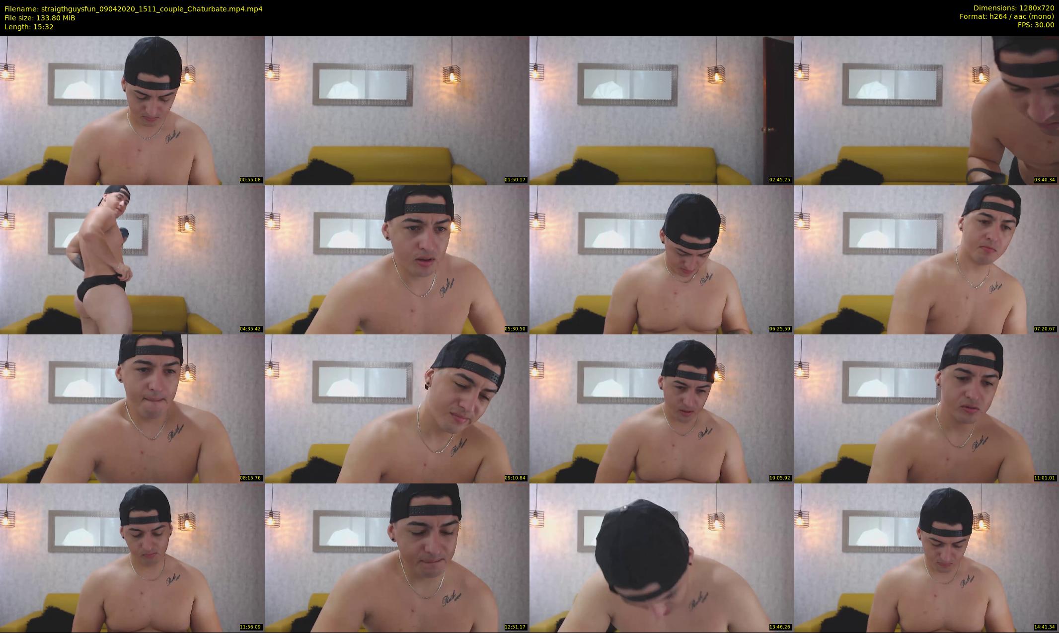straigthguysfun — 16 minute Chaturbate male cam show recording, 720p, Apr 9, 2020