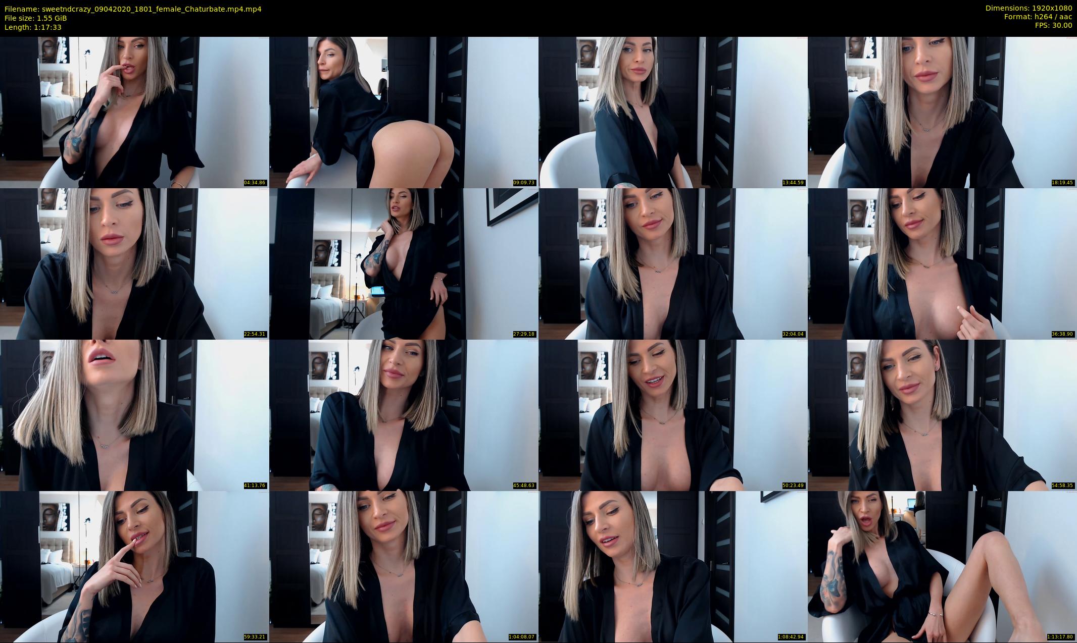 sweetndcrazy — 78 minute Chaturbate female cam show recording, 1080p, Apr 9, 2020