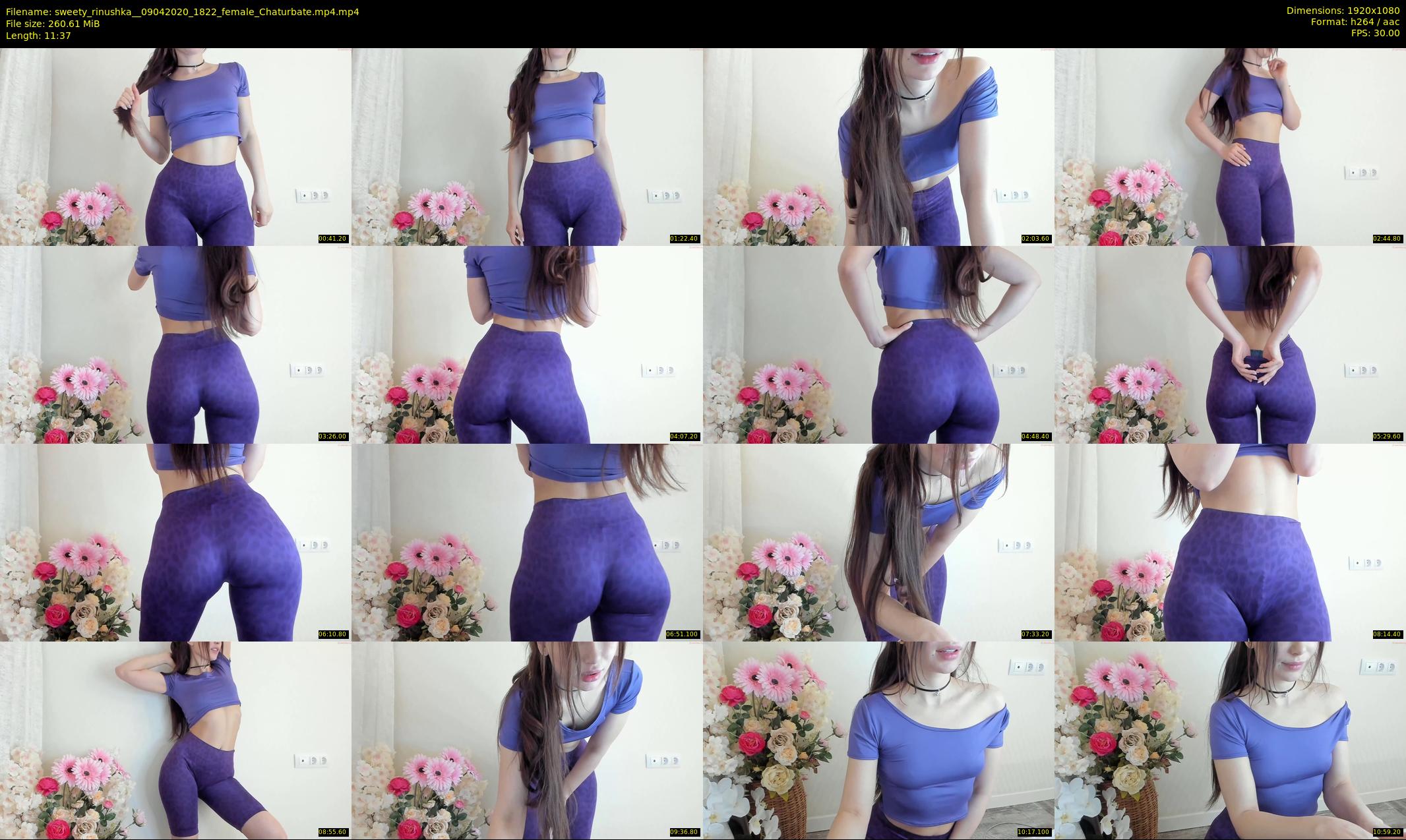 sweety_rinushka_ — 12 minute Chaturbate female cam show recording, 1080p, Apr 9, 2020