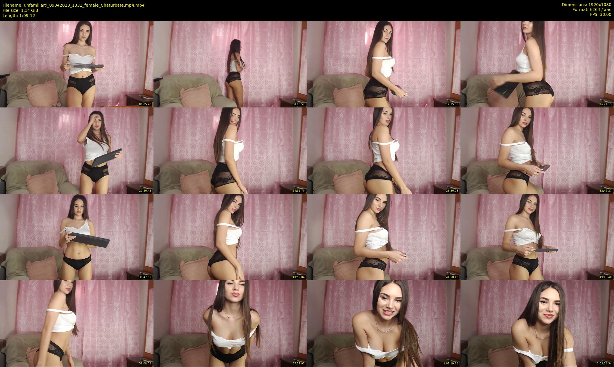 unfamiliarx — 70 minute Chaturbate female cam show recording, 1080p, Apr 9, 2020
