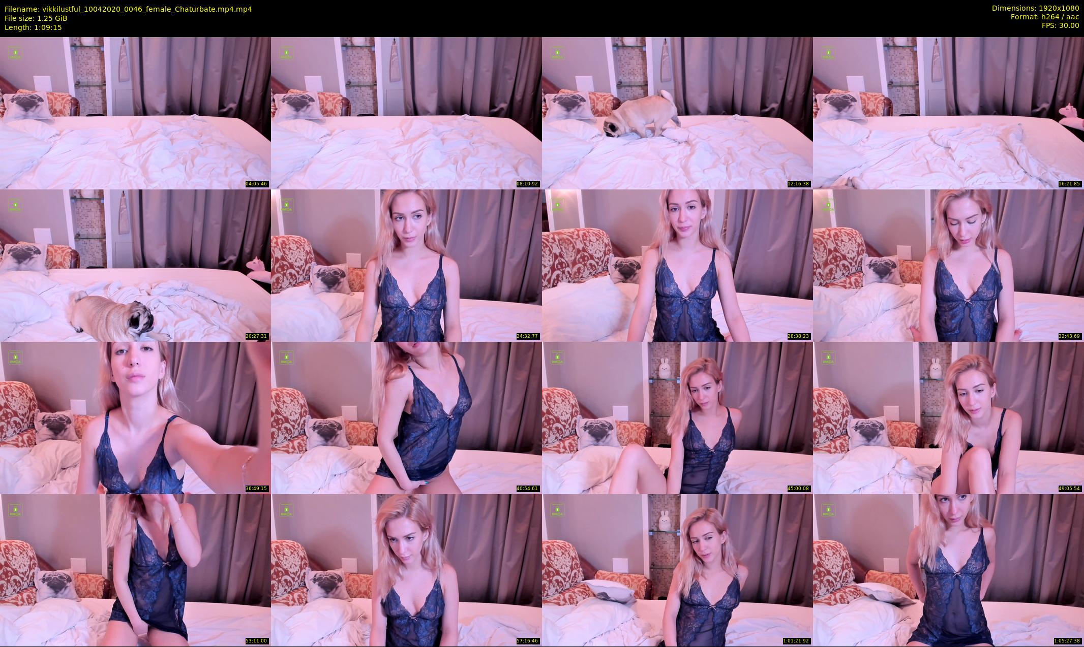vikkilustful — 70 minute Chaturbate female cam show recording, 1080p, Apr 10, 2020