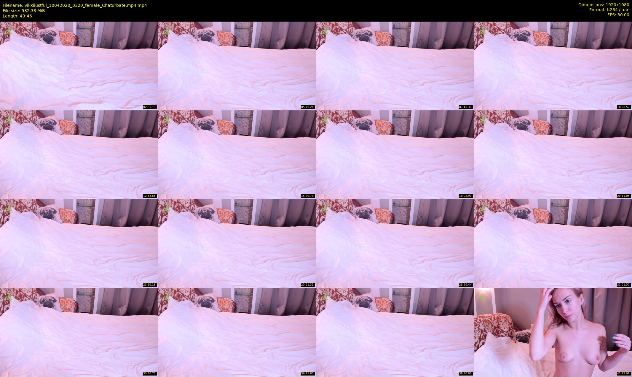 vikkilustful — 44 minute Chaturbate female cam show recording, 1080p, Apr 10, 2020