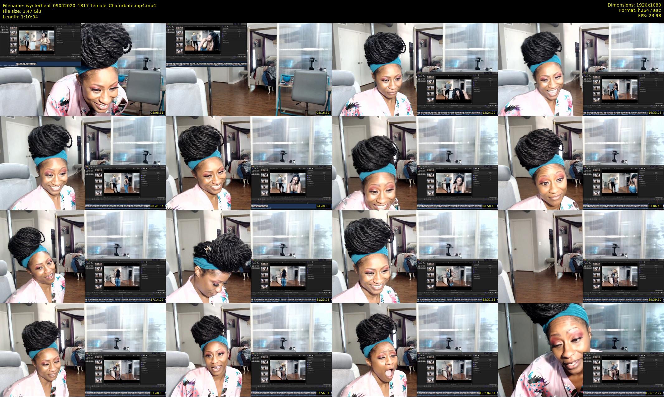 wynterheat — 71 minute Chaturbate female cam show recording, 1080p, Apr 9, 2020