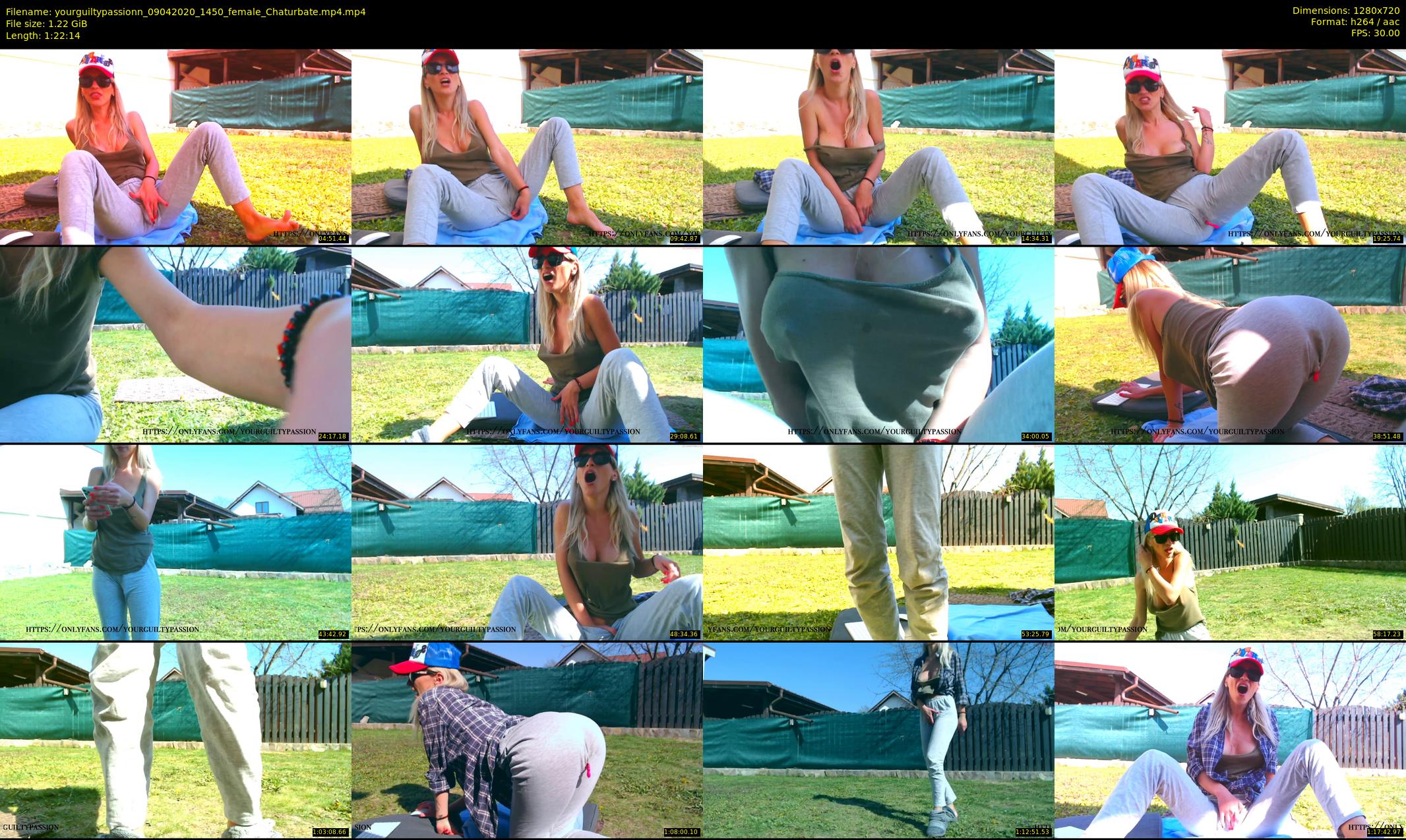 yourguiltypassionn — 83 minute Chaturbate female cam show recording, 720p, Apr 9, 2020