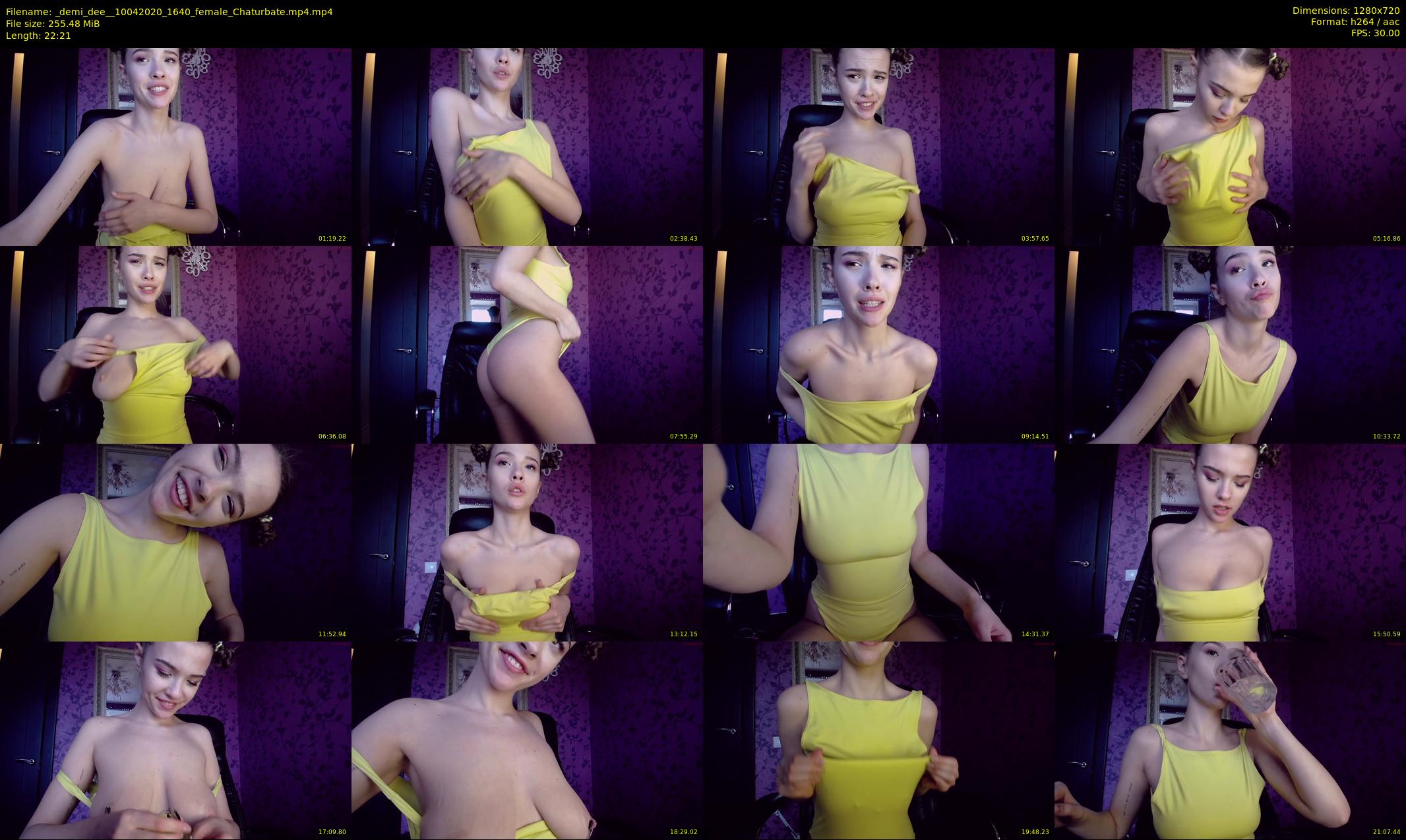 _demi_dee_ — 23 minute Chaturbate female cam show recording, 720p, Apr 10, 2020