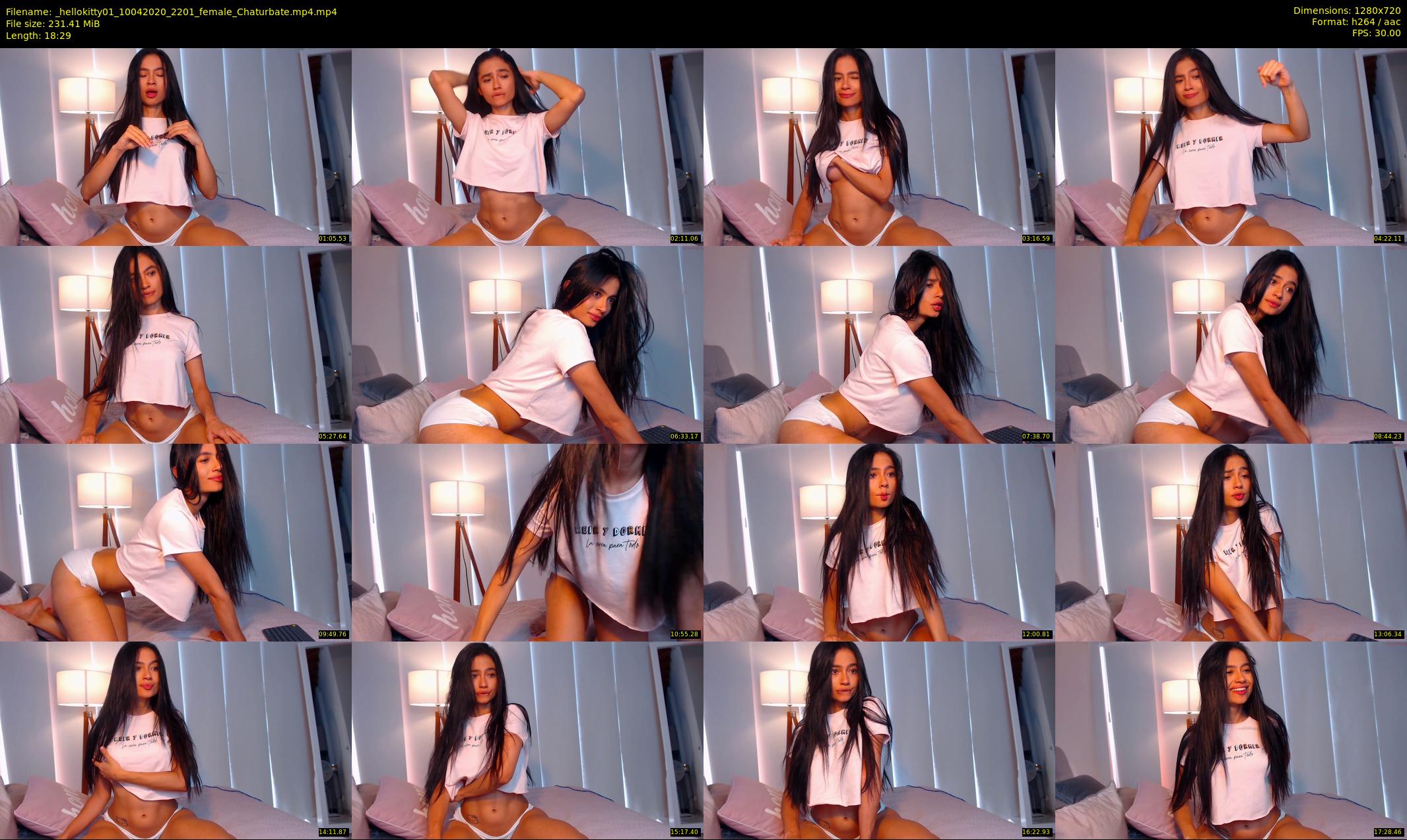 _hellokitty01 — 19 minute Chaturbate female cam show recording, 720p, Apr 10, 2020