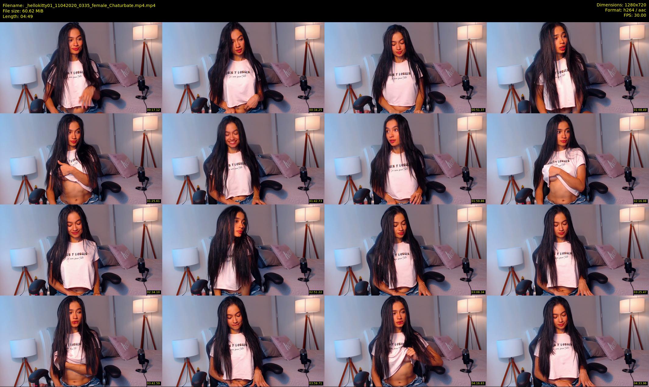 _hellokitty01 — 5 minute Chaturbate female cam show recording, 720p, Apr 11, 2020
