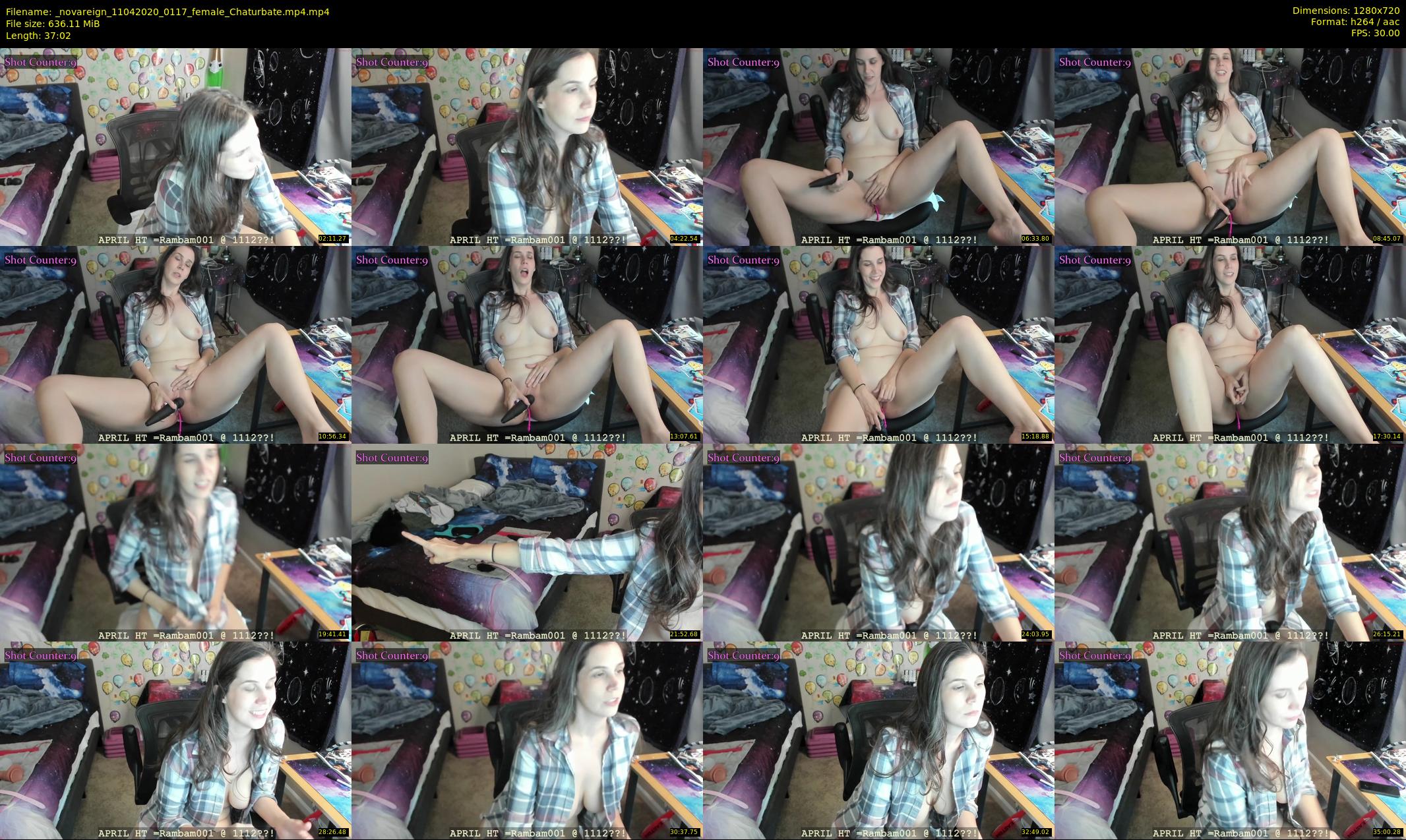 _novareign — 38 minute Chaturbate female cam show recording, 720p, Apr 11, 2020