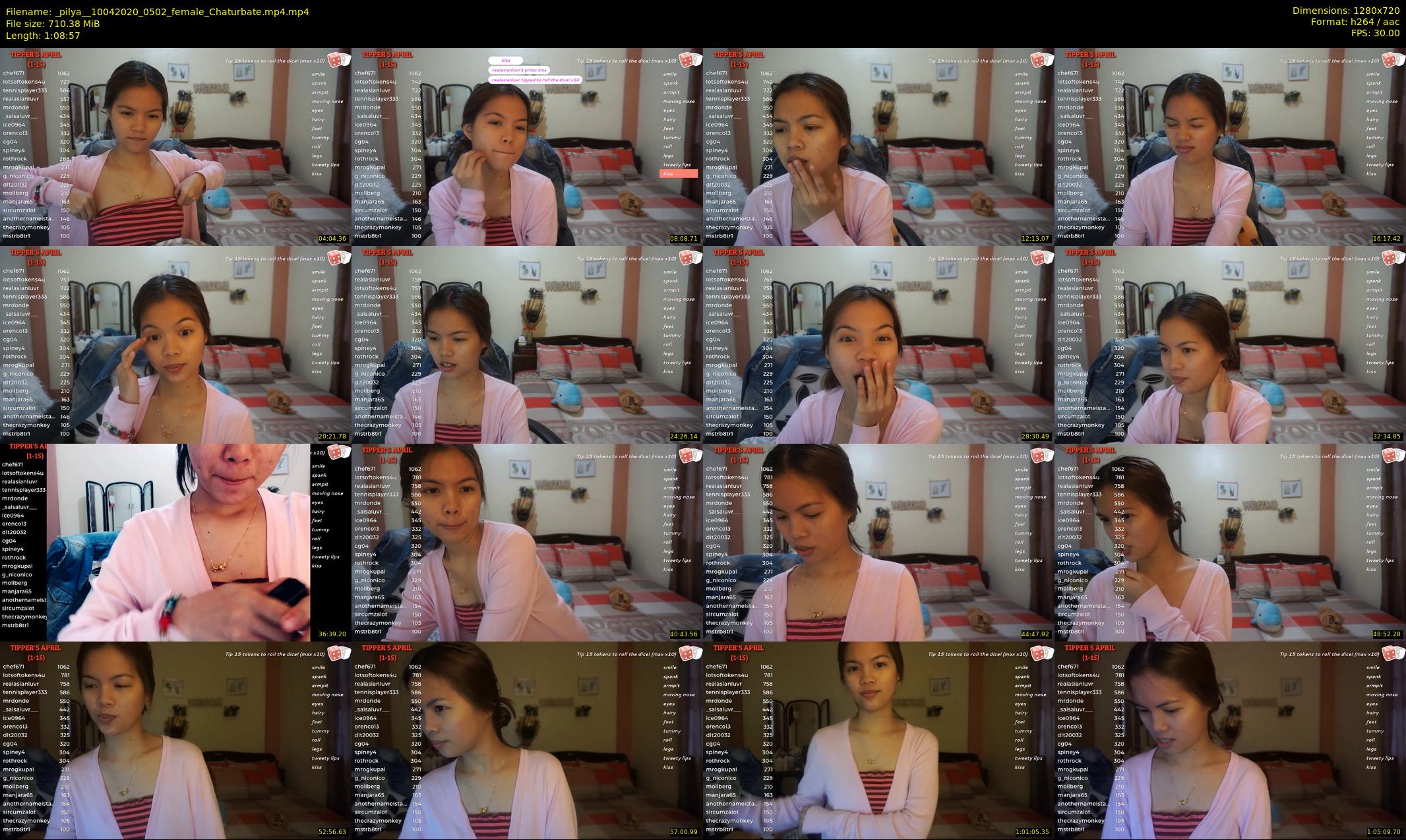 _pilya_ — 69 minute Chaturbate female cam show recording, 720p, Apr 10, 2020