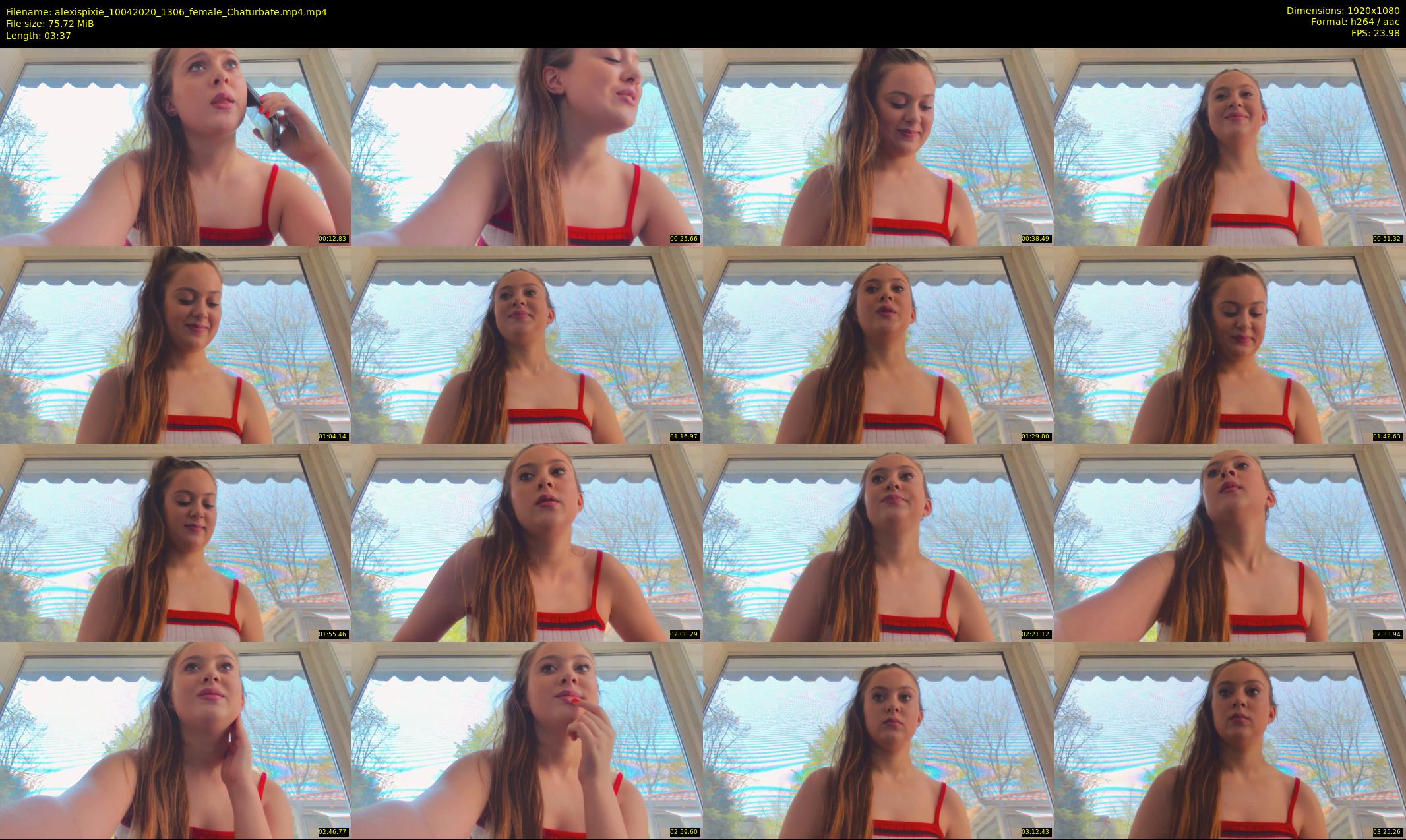 alexispixie — 4 minute Chaturbate female cam show recording, 1080p, Apr 10, 2020