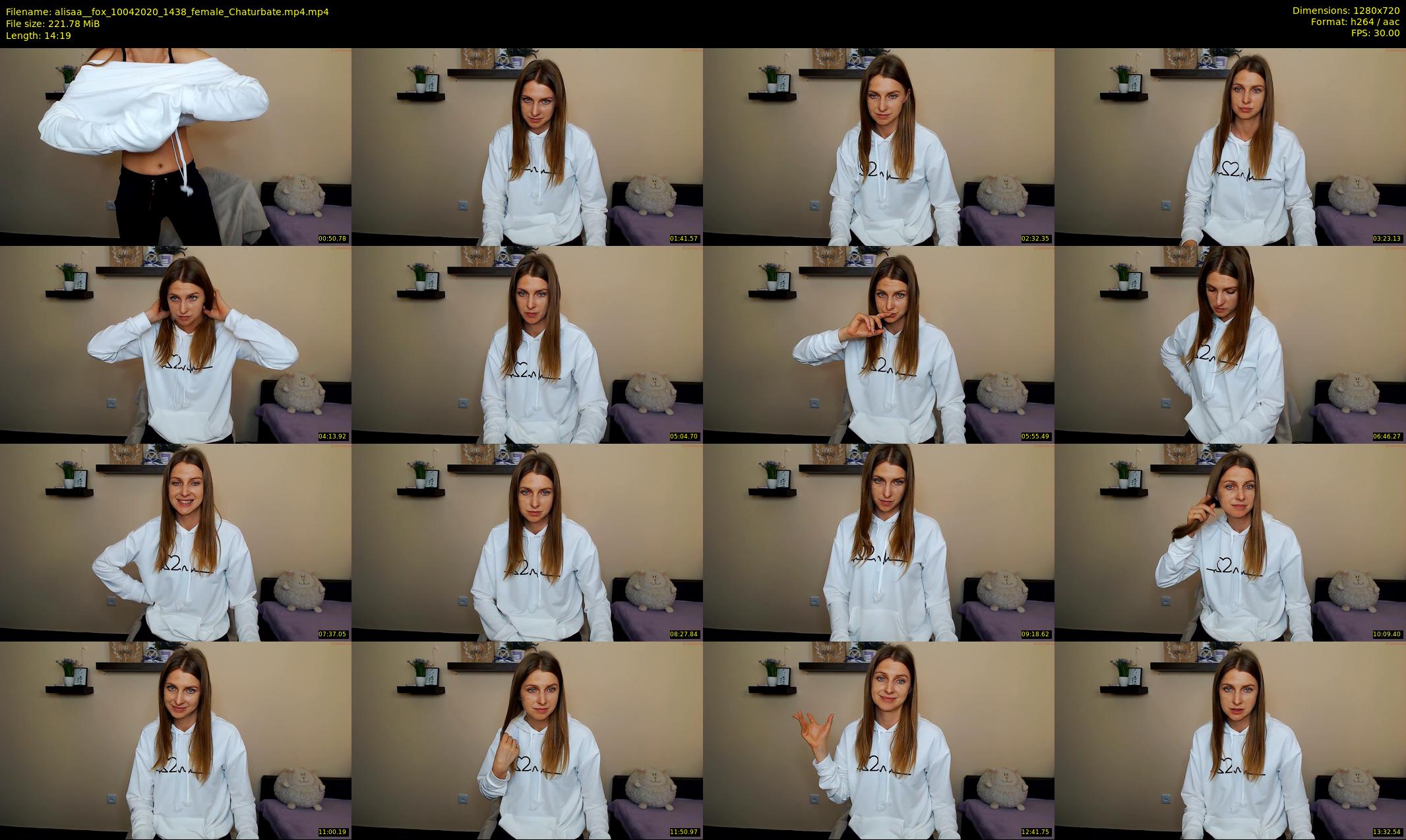 alisaa__fox — 15 minute Chaturbate female cam show recording, 720p, Apr 10, 2020