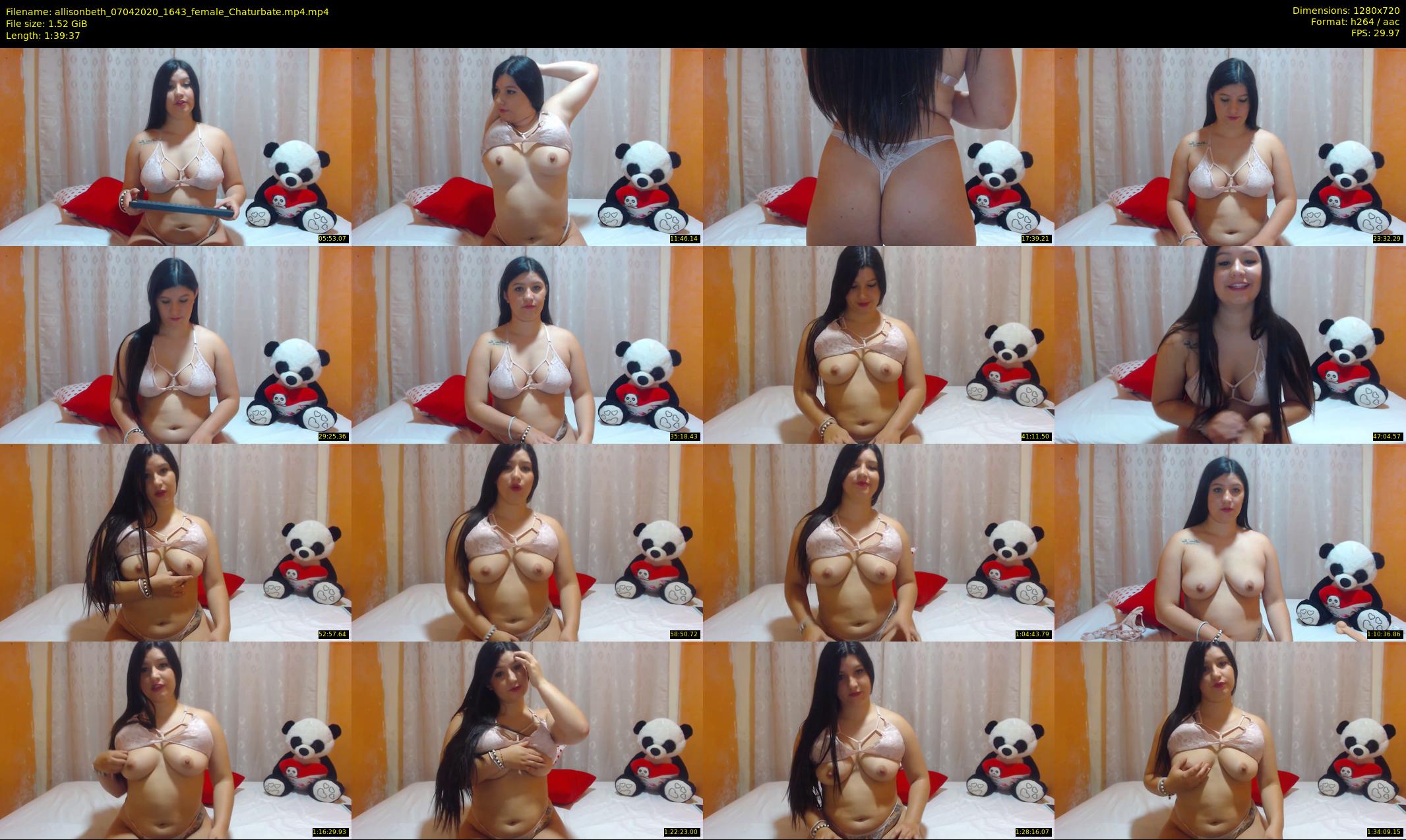 allisonbeth — 100 minute Chaturbate female cam show recording, 720p, Apr 7, 2020