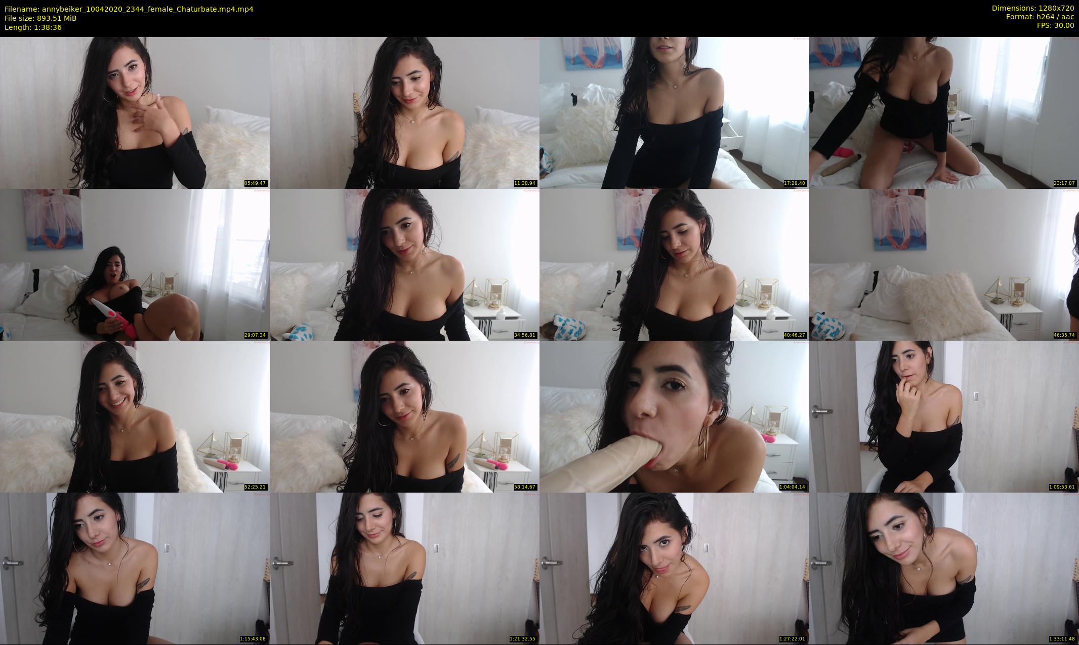 annybeiker — 99 minute Chaturbate female cam show recording, 720p, Apr 10, 2020