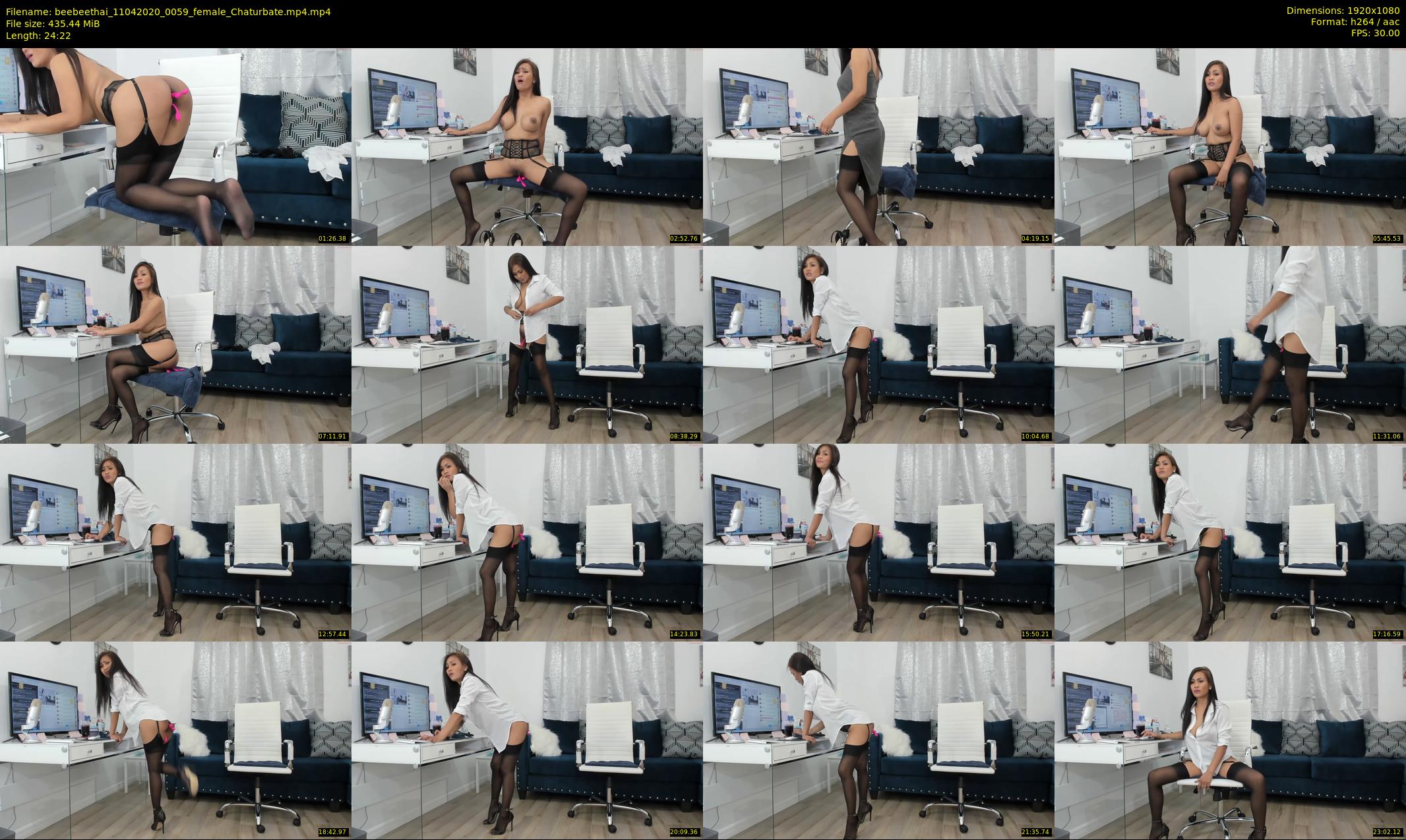 beebeethai — 25 minute Chaturbate female cam show recording, 1080p, Apr 11, 2020