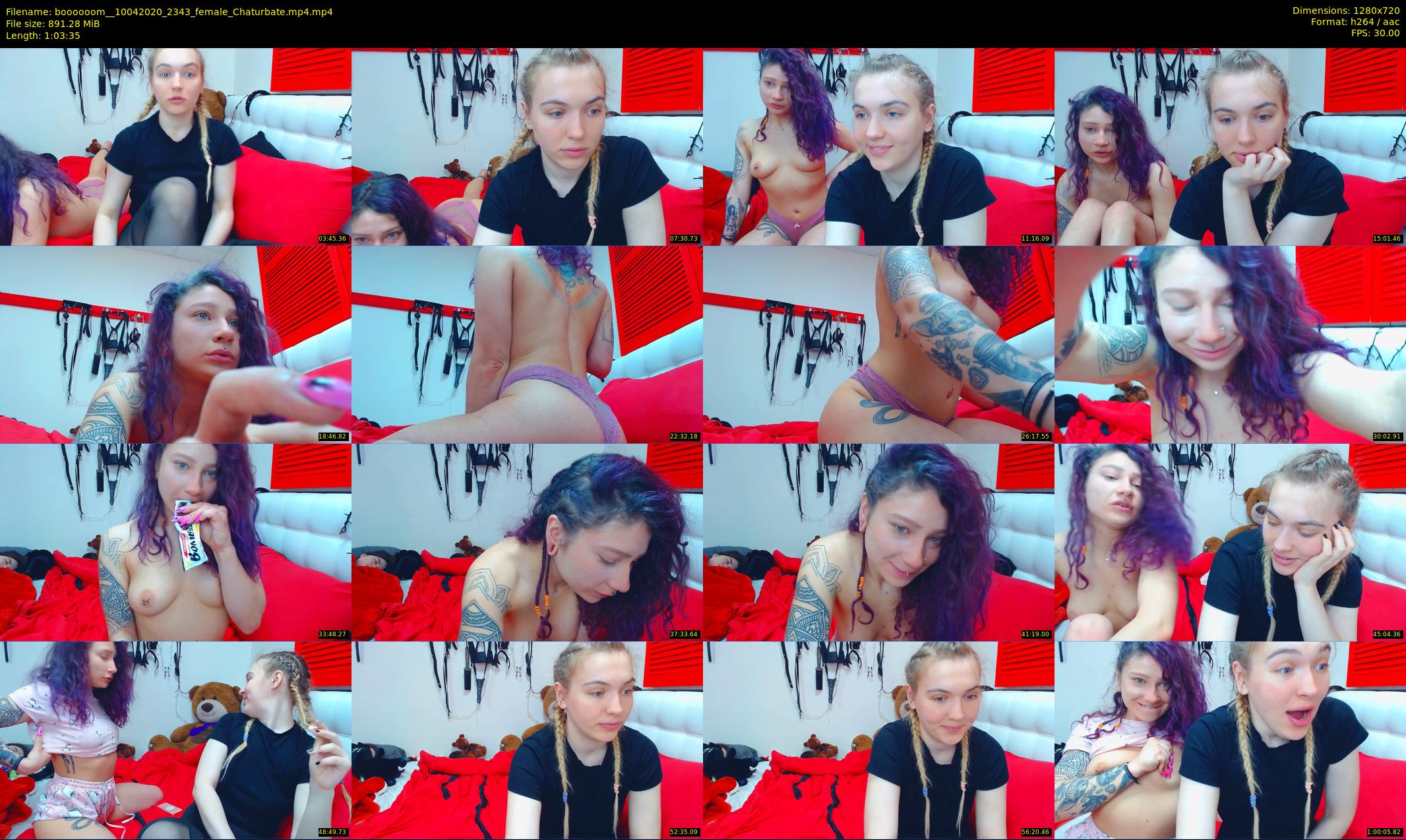boooooom_ — 64 minute Chaturbate female cam show recording, 720p, Apr 10, 2020