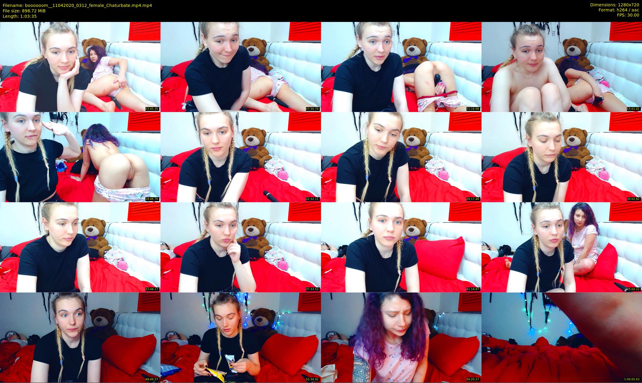 boooooom_ — 64 minute Chaturbate female cam show recording, 720p, Apr 11, 2020