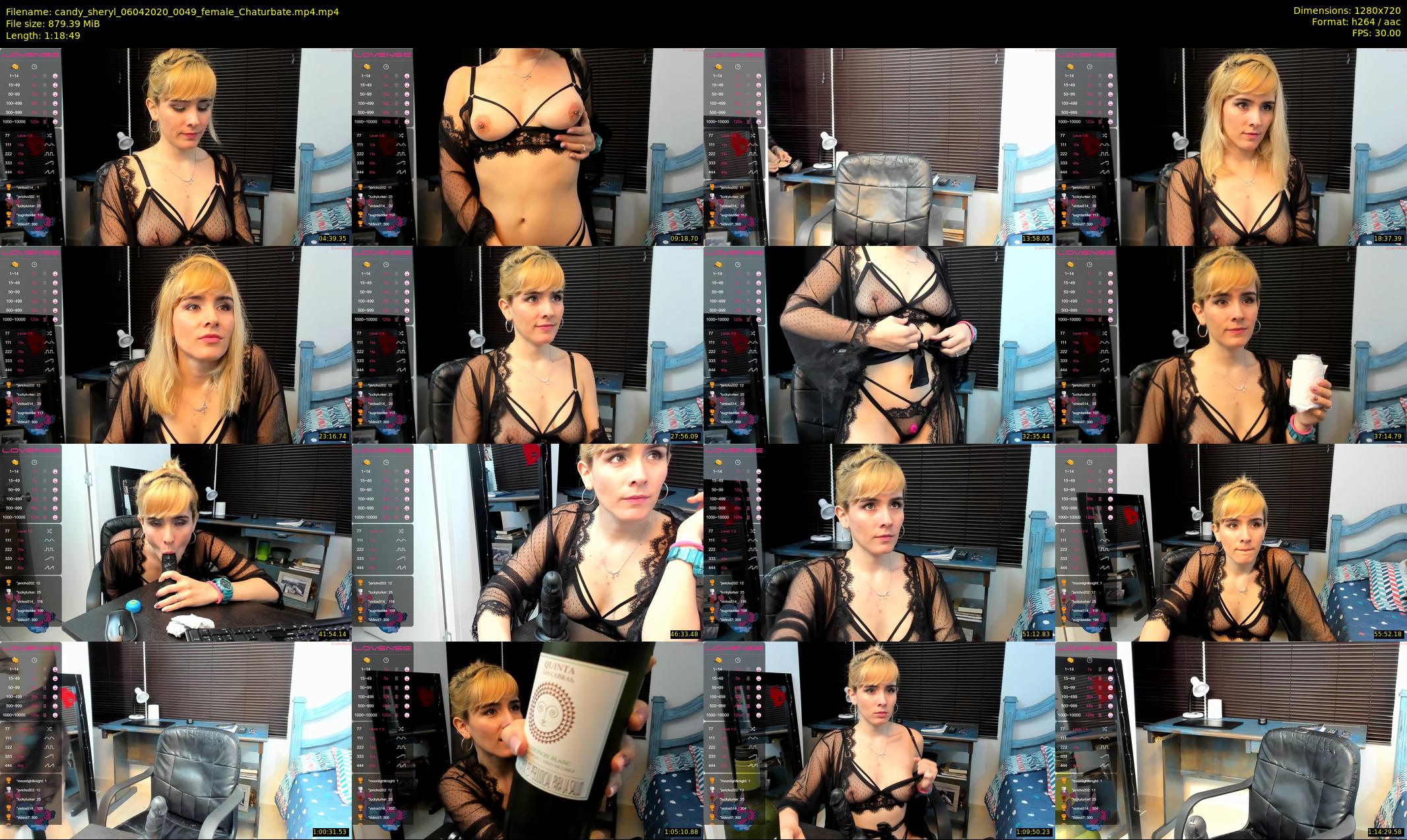 candy_sheryl — 79 minute Chaturbate female cam show recording, 720p, Apr 6, 2020